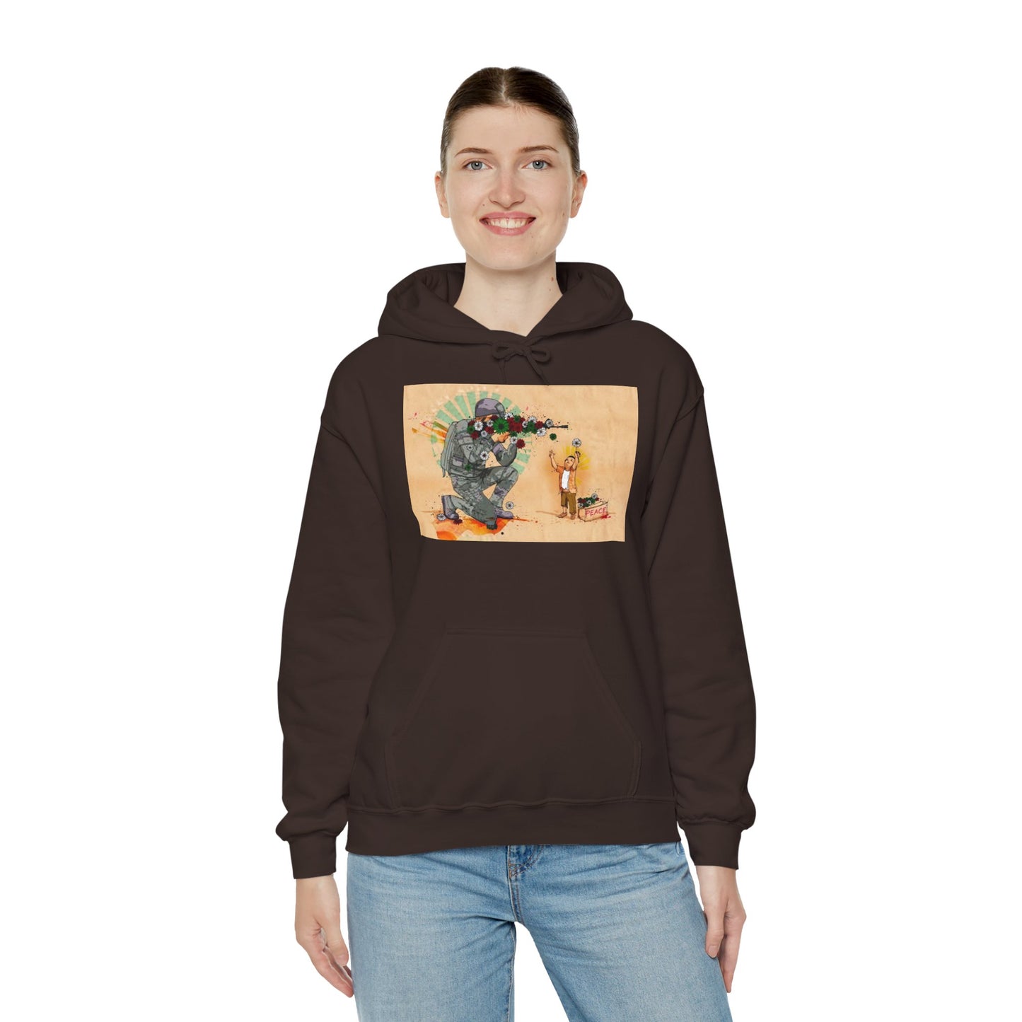 Stay Illegal Graffiti Hoodie - Flower Shooter