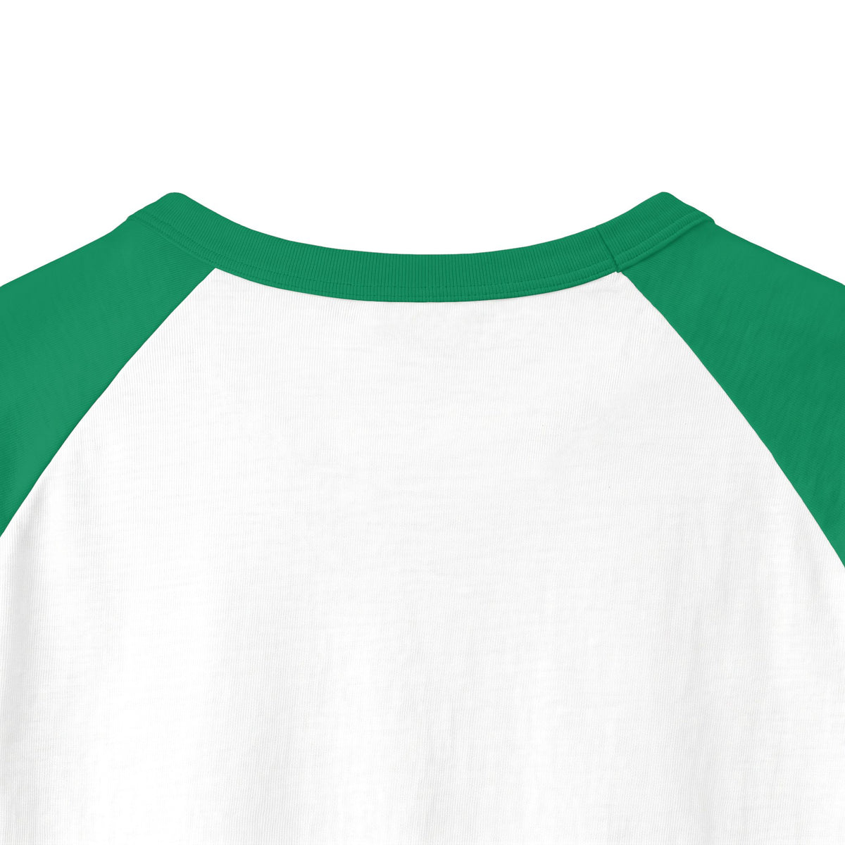 Stay Illegal Raglan 3/4 Sleeve T-Shirt — Green Skull