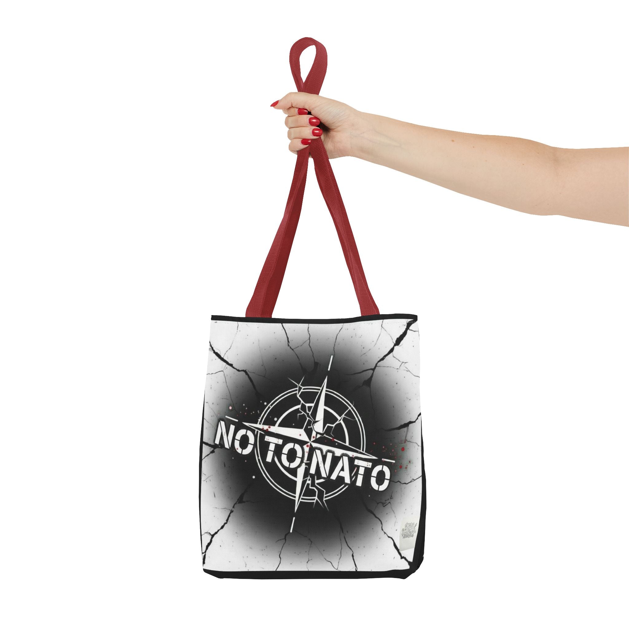 Compass Tote Bag — "NO To NATO / Het NATO" English/Russian