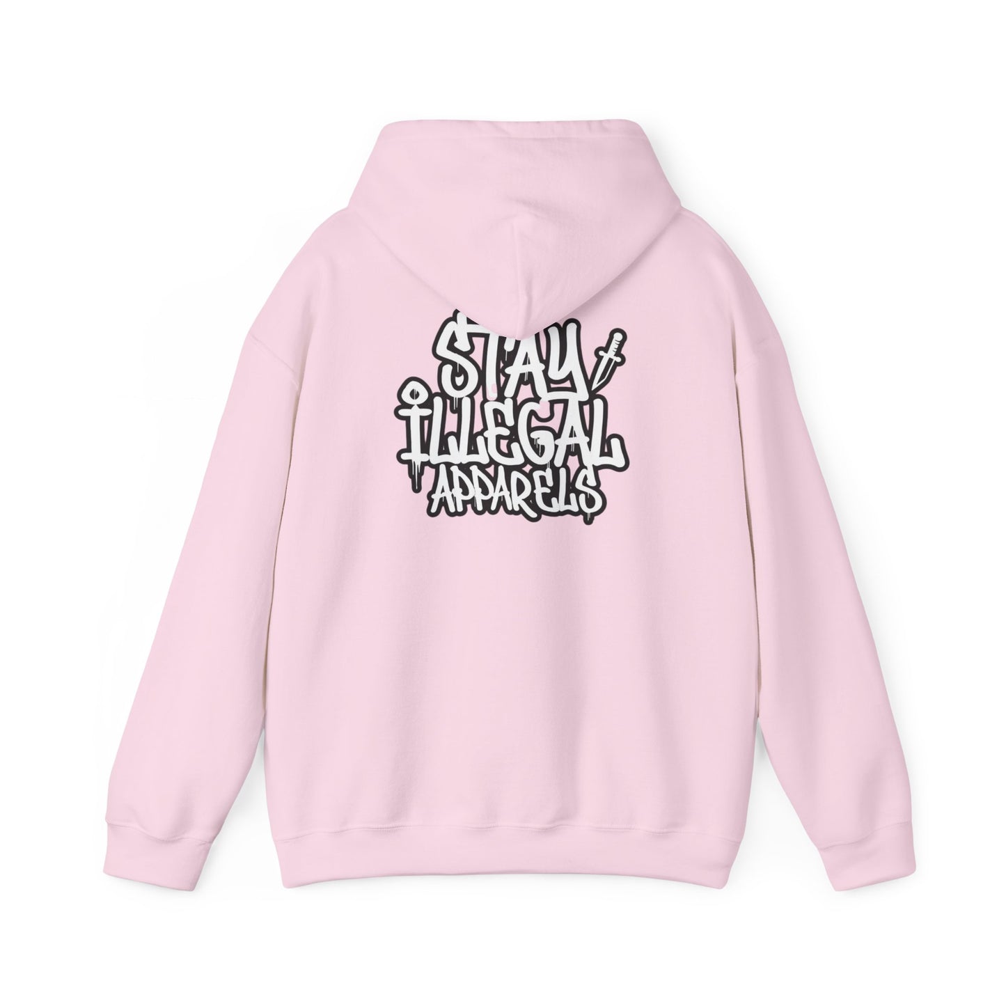Stay Illegal Graffiti Hoodie - Policia Policia