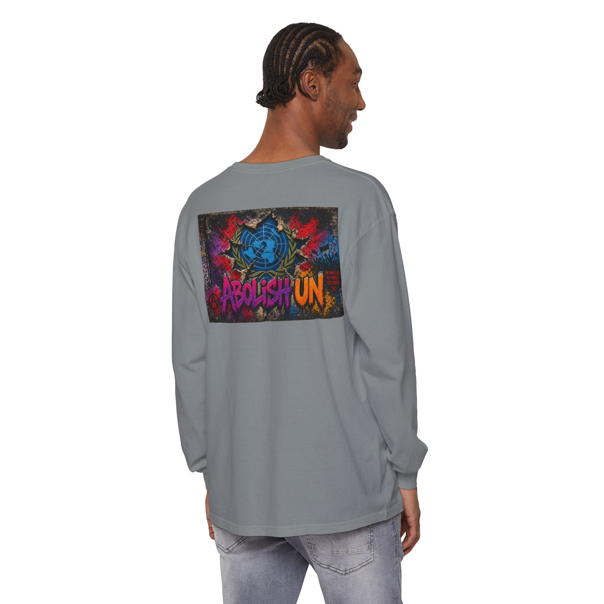 Protest Long Sleeve T‑Shirt — Abolish UN