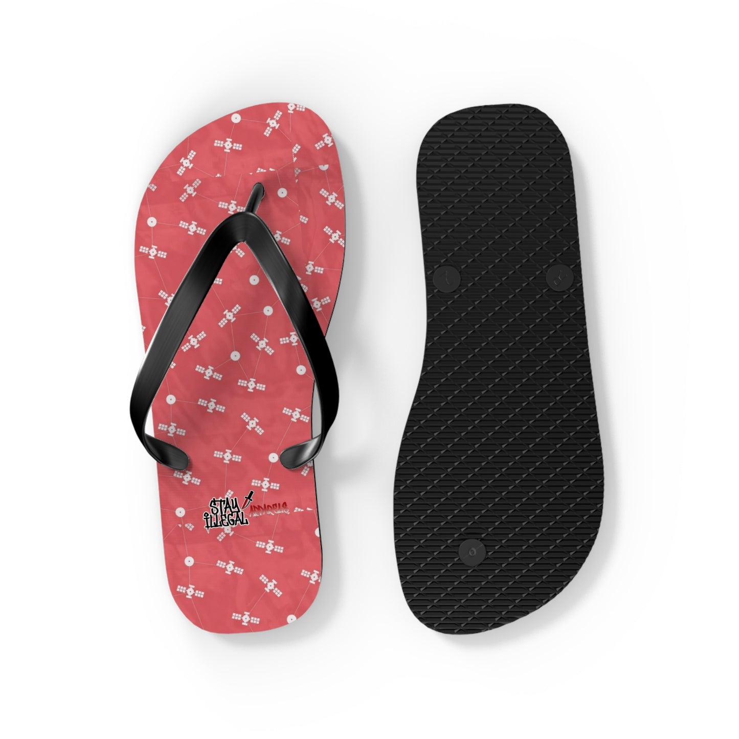 Satellite Flip Flops – Stay Illegal Satellite Papaya Pink