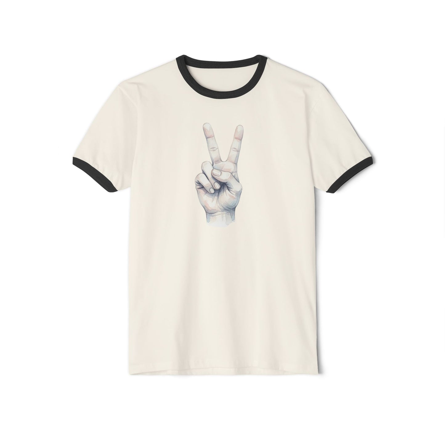 Stay Illegal Ringer T-Shirt — Fingers Of Victory