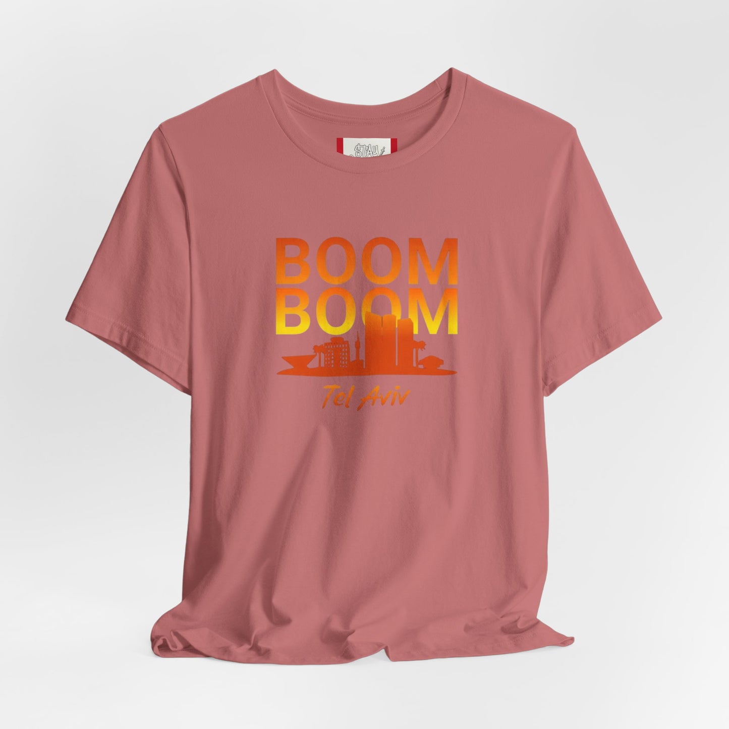 Propaganda T‑Shirt — BOOM BOOM Tel Aviv Skyline