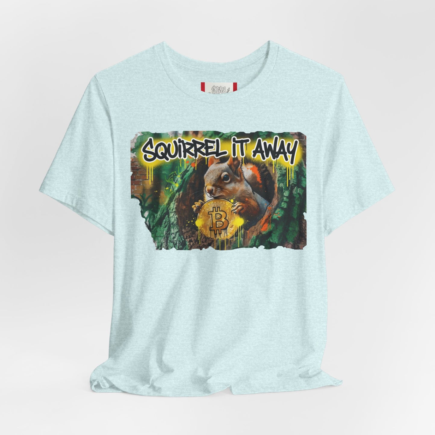 Camiseta "BitCoin Squirrel" de Stay Illegal