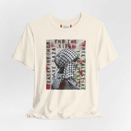 Protest T‑Shirt — END THE SIEGE