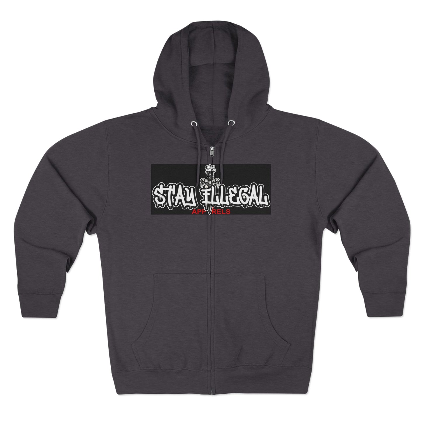Victory Hoodie — Stay Illegal Zip Hoodie