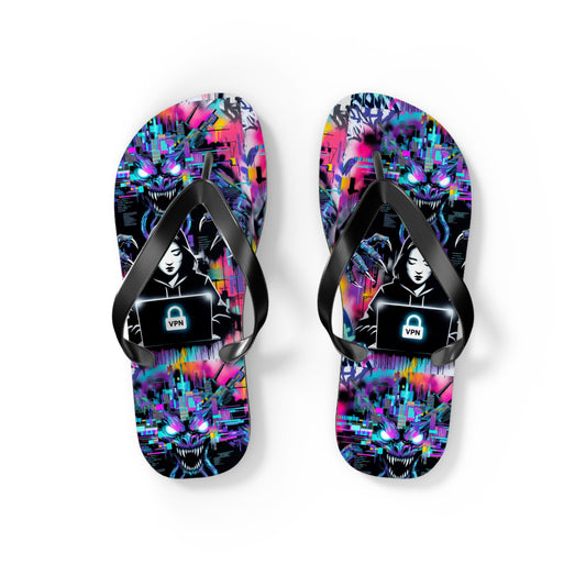 VPN Beach Flip Flops – Power Surge