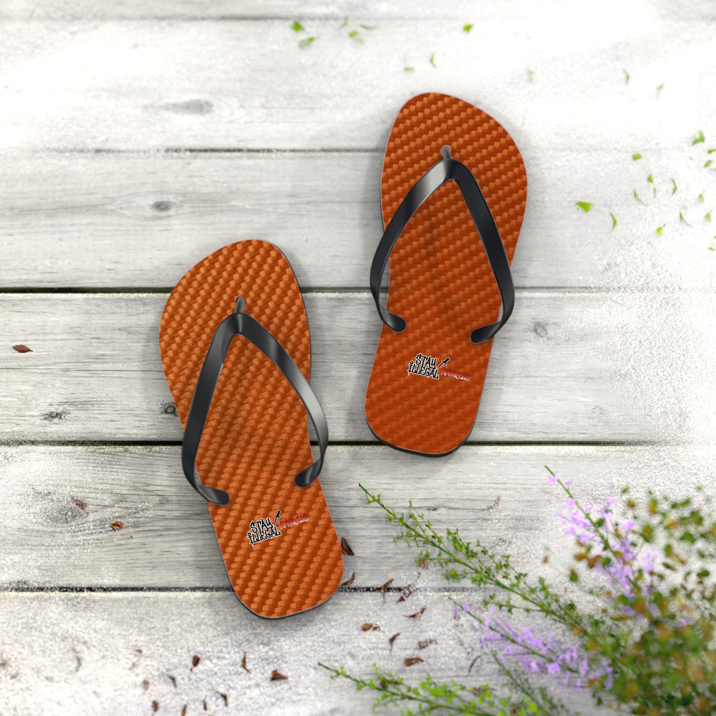 Carbon Fibre Flip Flops – Stay Illegal Copper