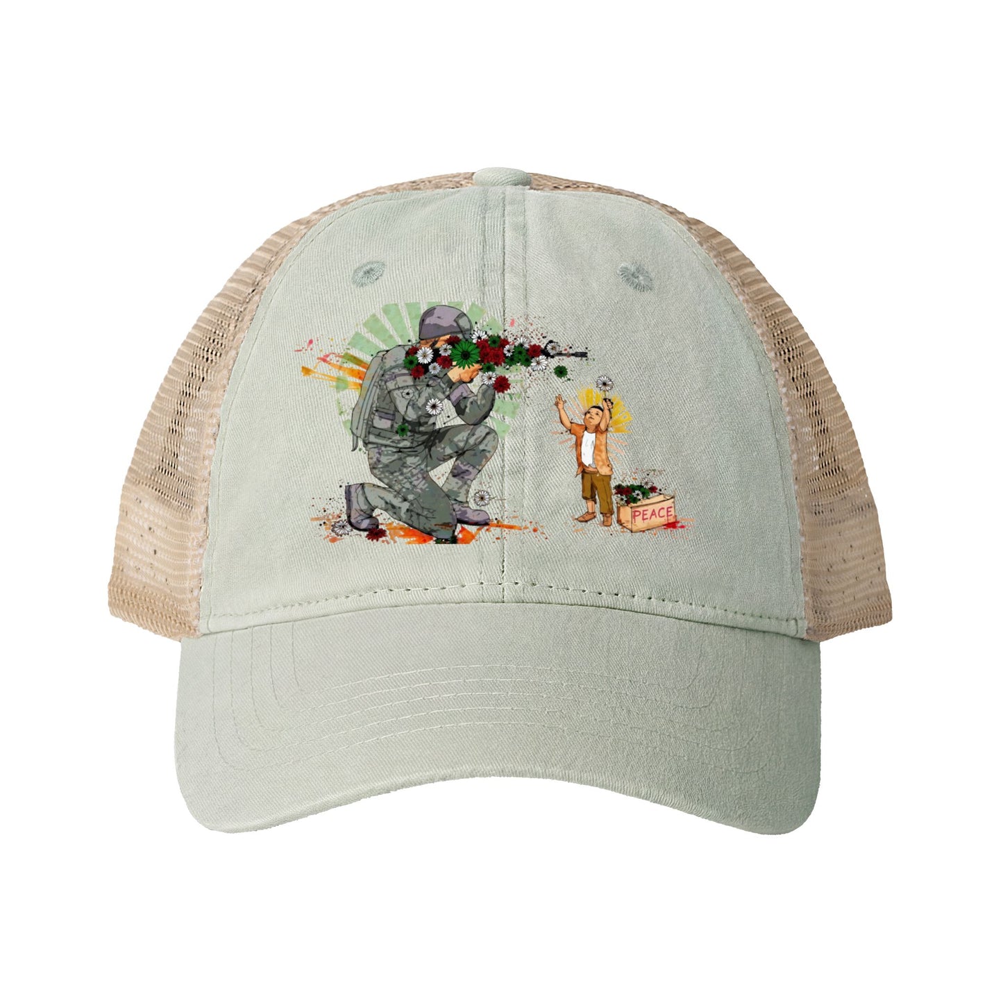 Stay Illegal Women's Mesh-Back " Flower Shooter" Cap