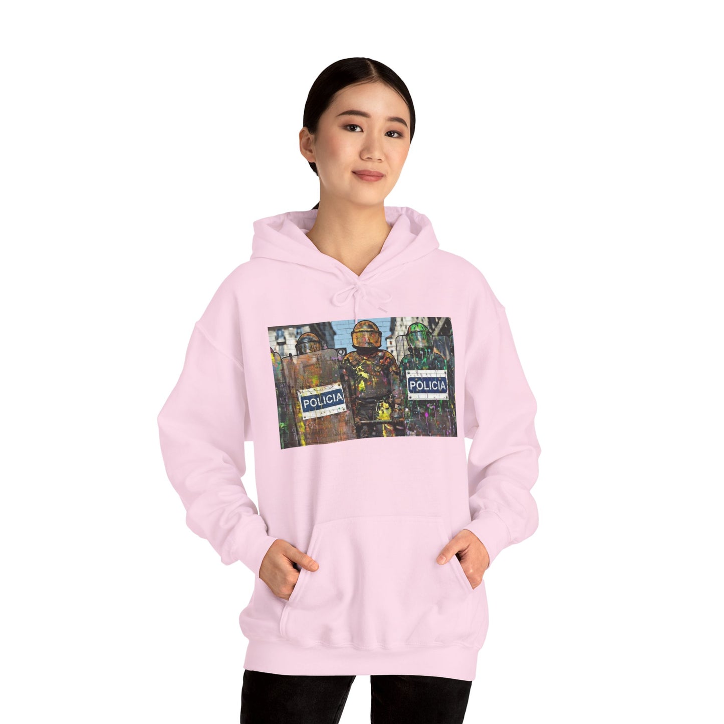 Stay Illegal Graffiti Hoodie - Policia Policia