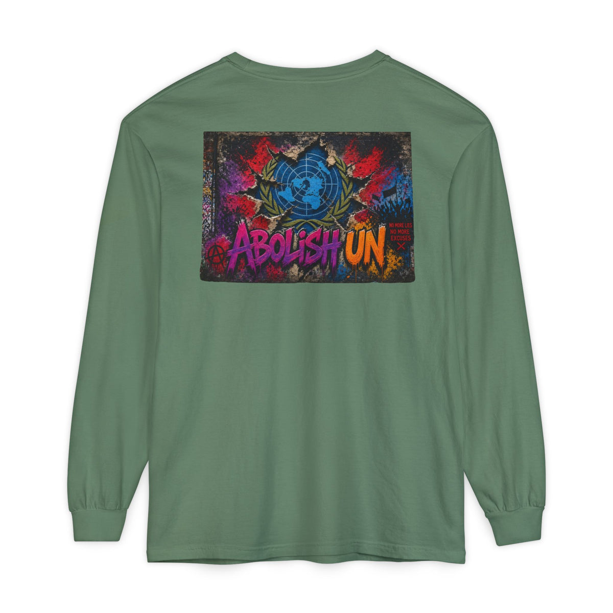 Protest Long Sleeve T‑Shirt — Abolish UN
