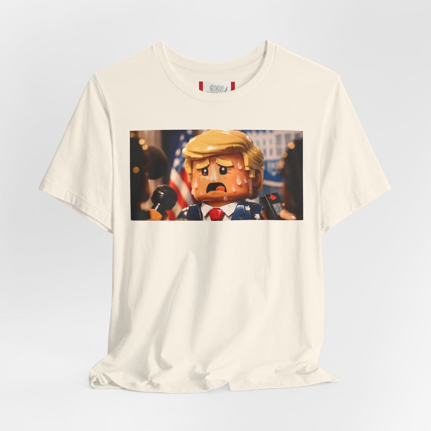 Propaganda T‑Shirt — IRAN LEGOS - Sweaty Trump