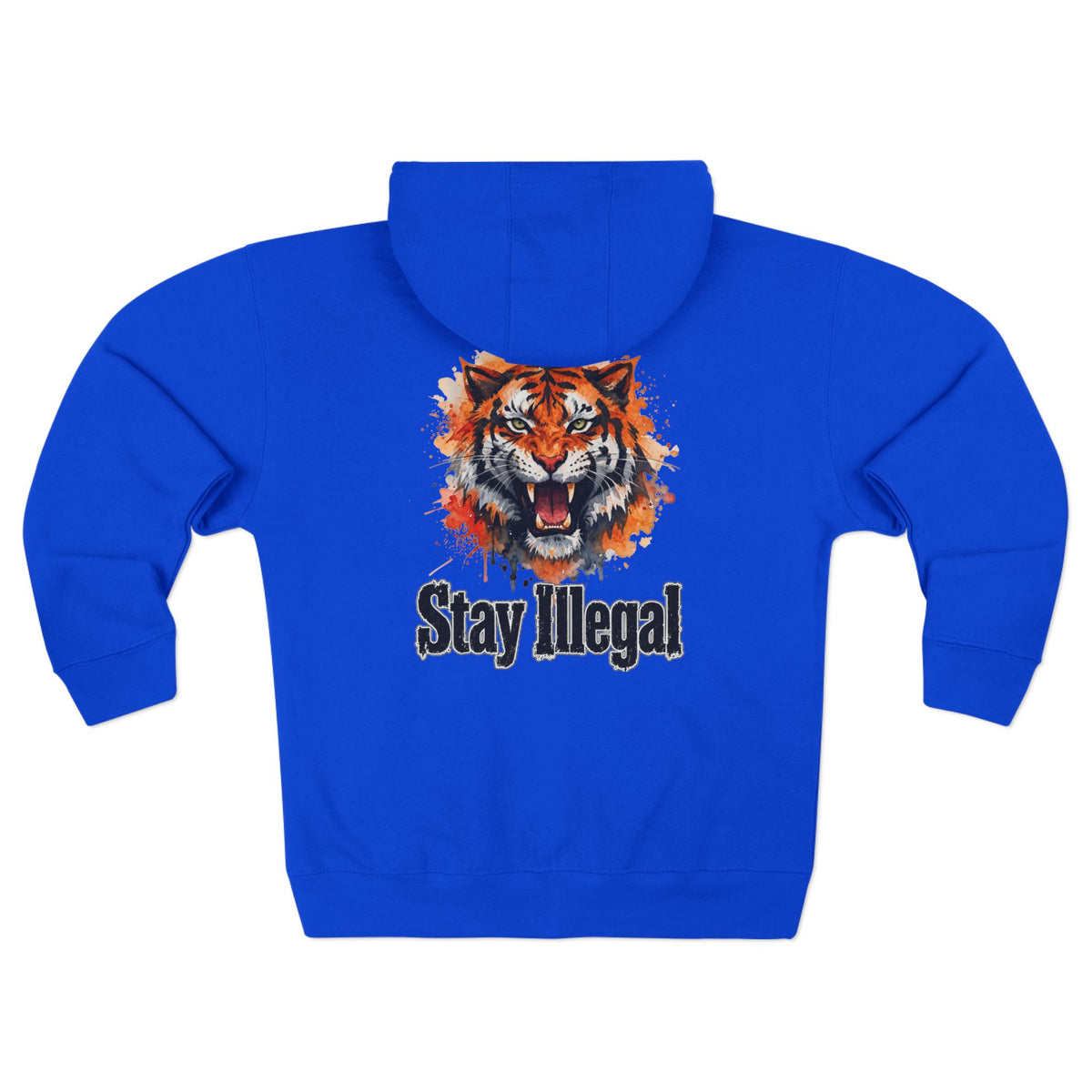 Tiger Style — Stay Illegal Zip Hoodie