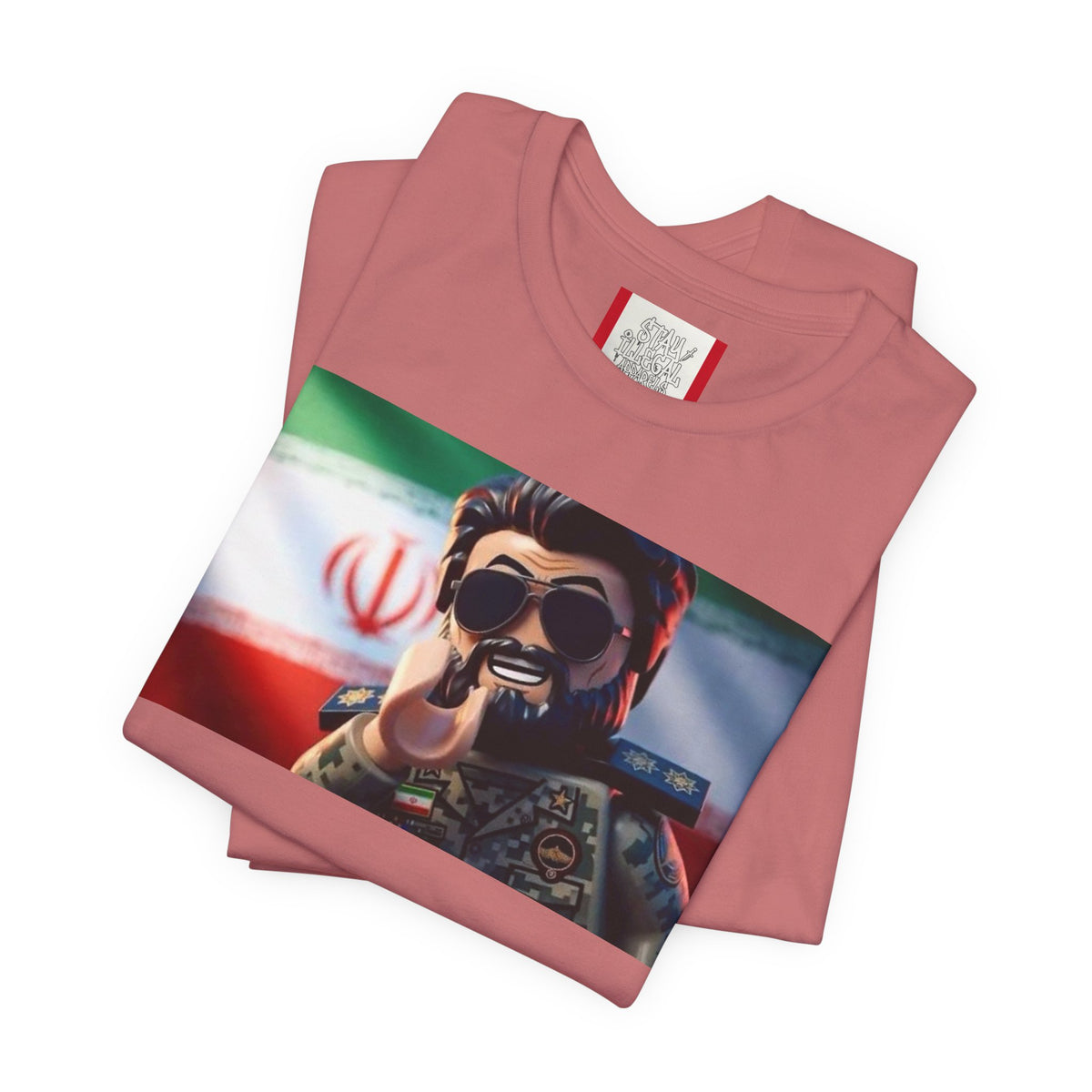 Propaganda T‑Shirt — IRAN LEGOS — IRGC Come Closer