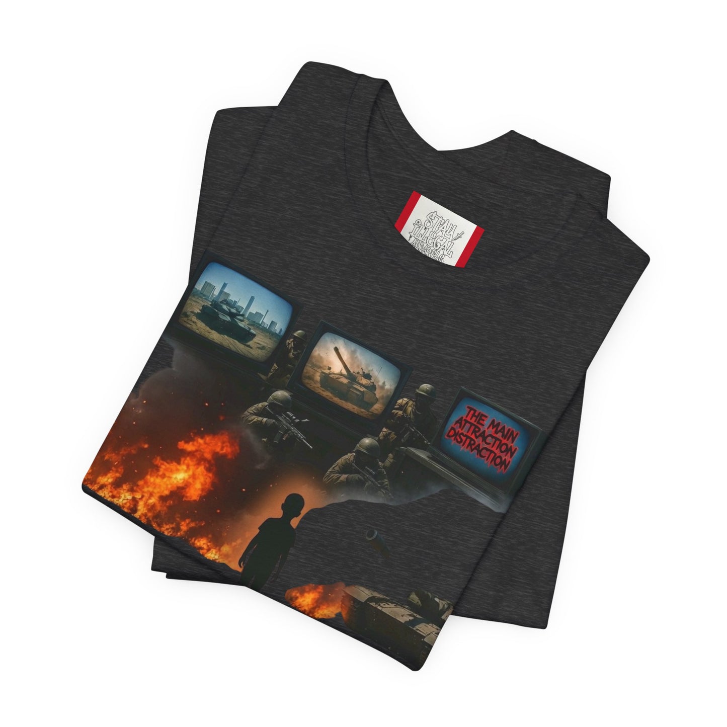 Camiseta "Dristraction" Stay Illegal