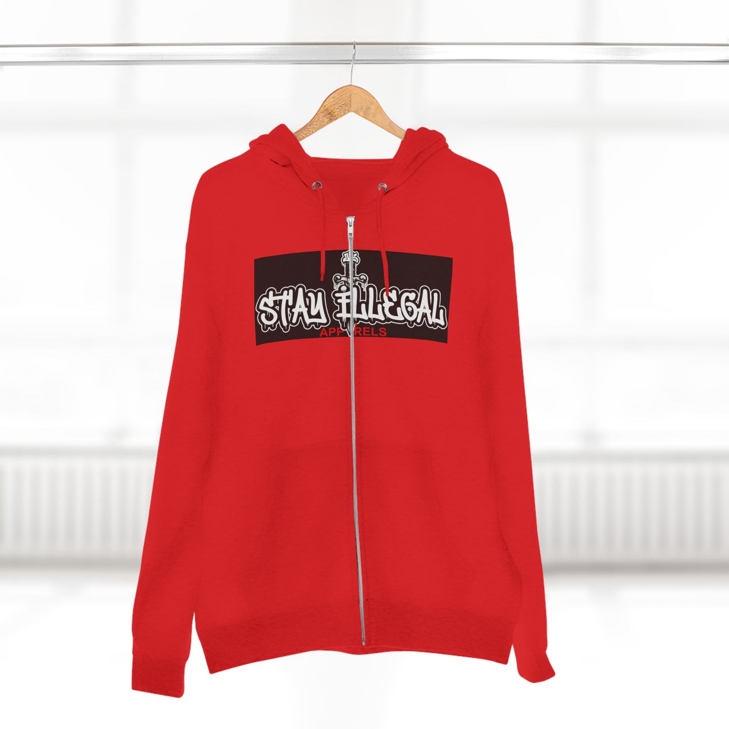 Victory Hoodie — Stay Illegal Zip Hoodie