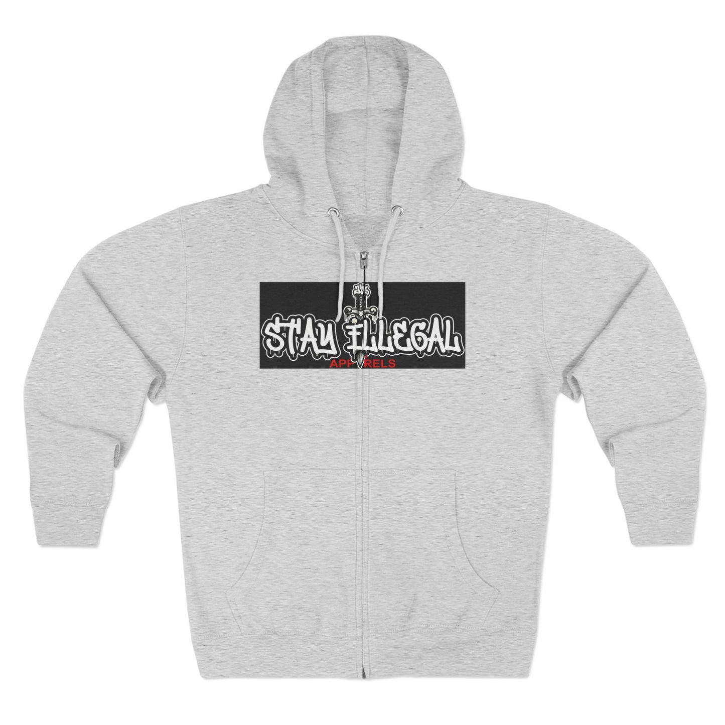 Victory Hoodie — Stay Illegal Zip Hoodie