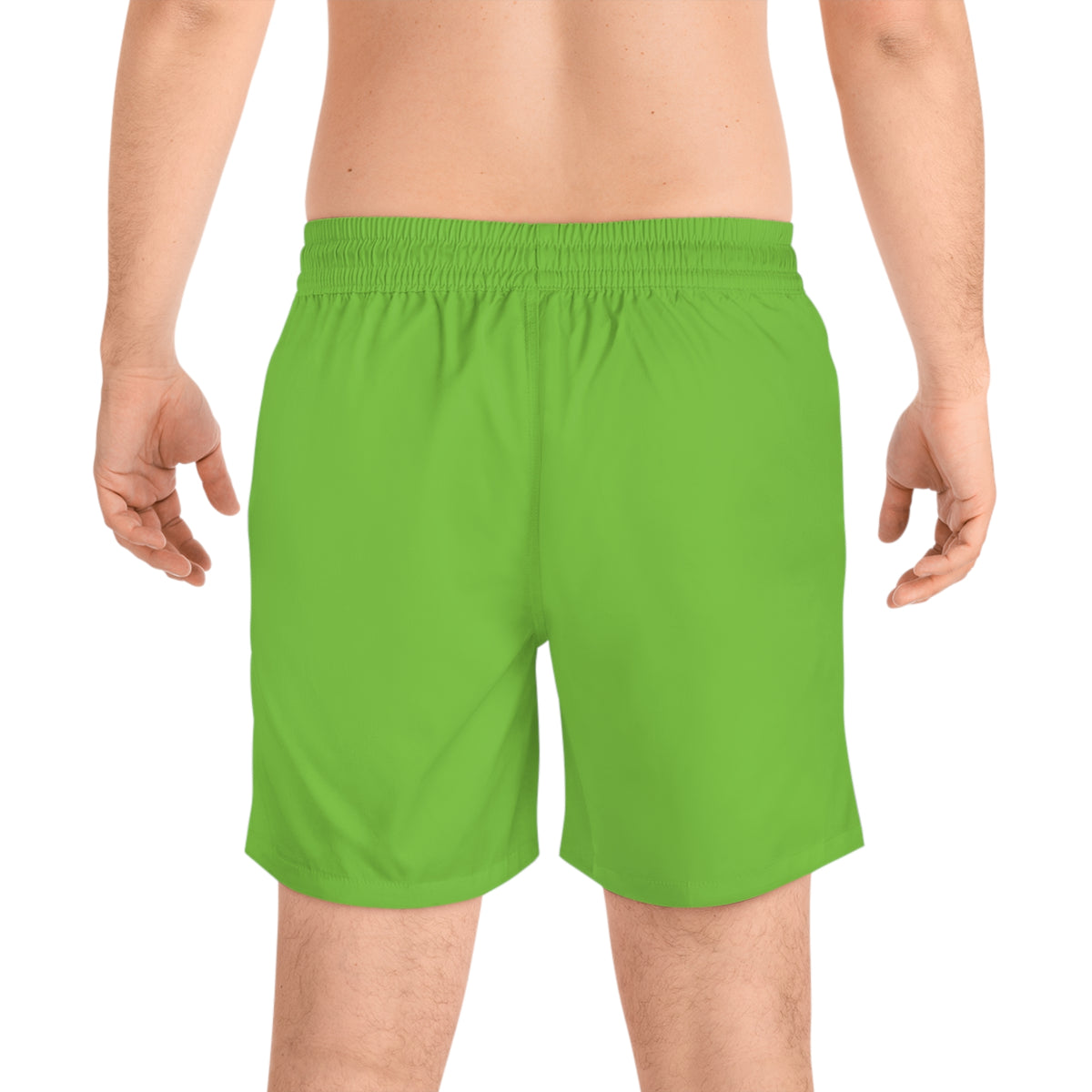 Plain Insignia - Stay Illegal Men's Green Swim Shorts