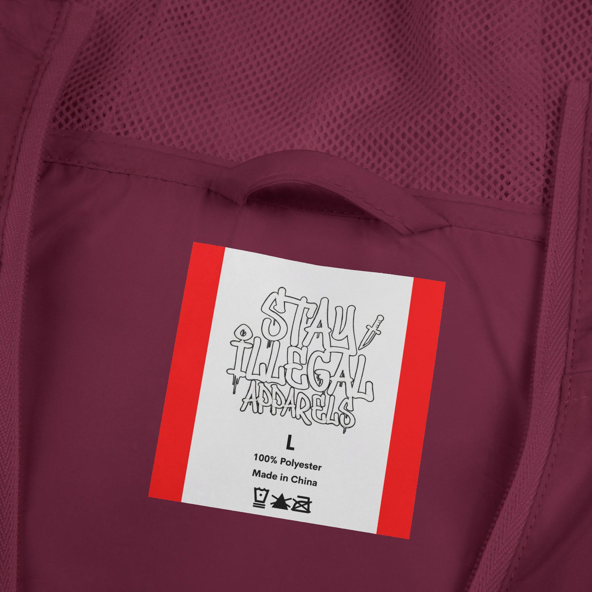 Windbreaker Jacket — Plain Insignia Uni-Sex Windbreaker