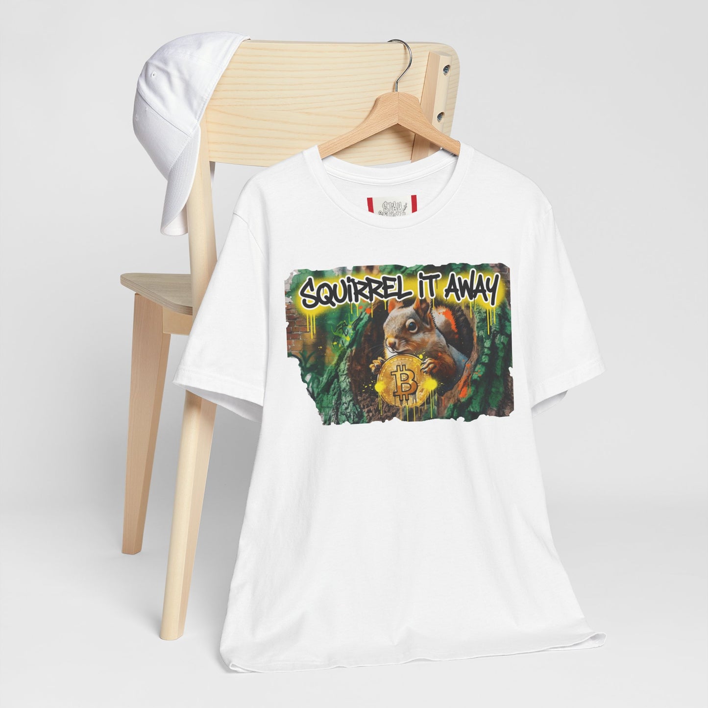 Camiseta "BitCoin Squirrel" de Stay Illegal