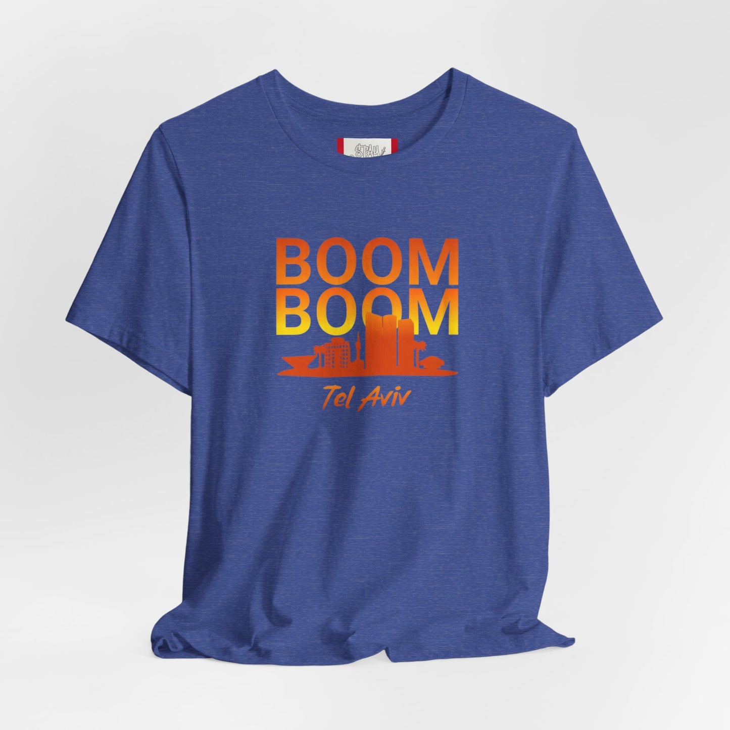 Propaganda T‑Shirt — BOOM BOOM Tel Aviv Skyline