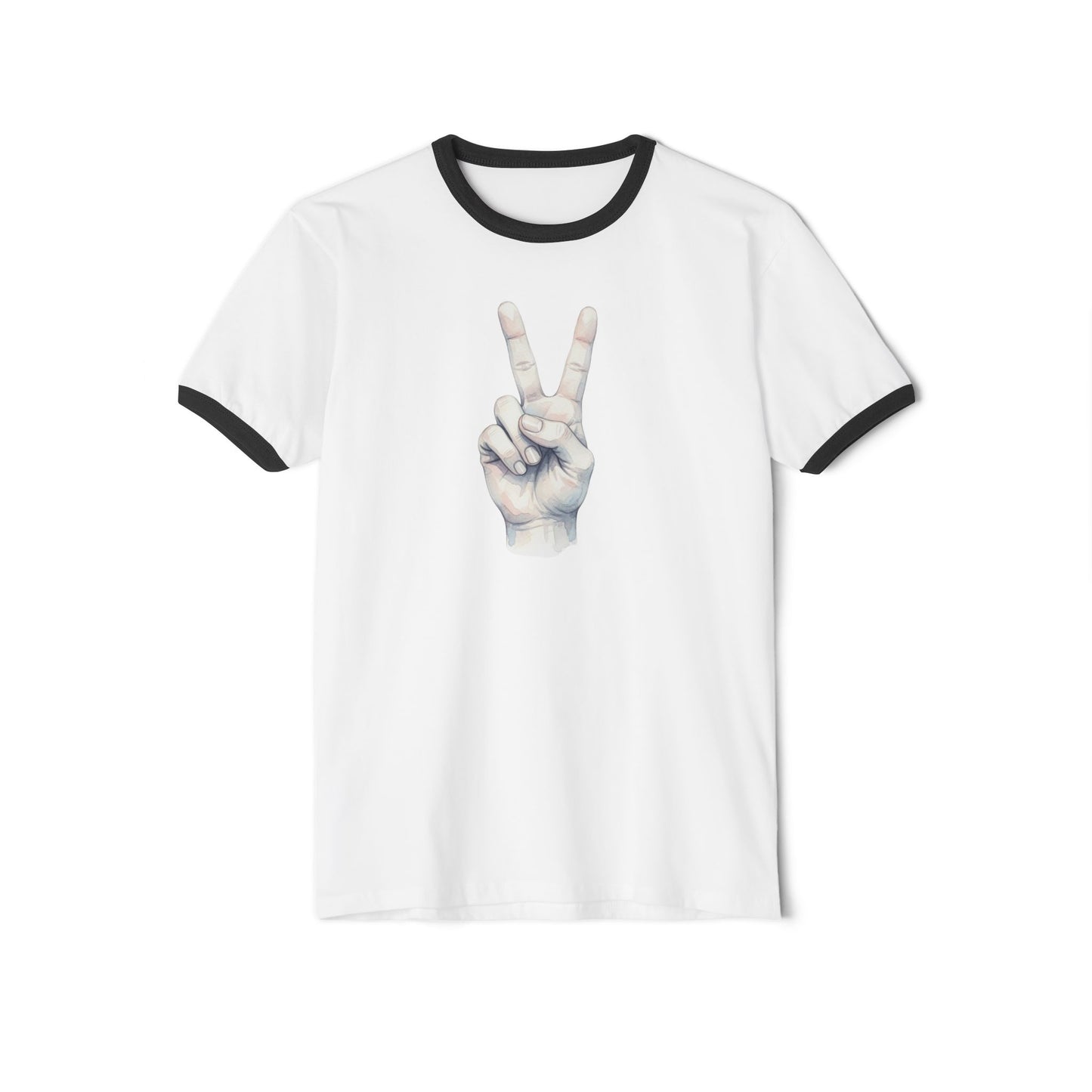 Stay Illegal Ringer T-Shirt — Fingers Of Victory