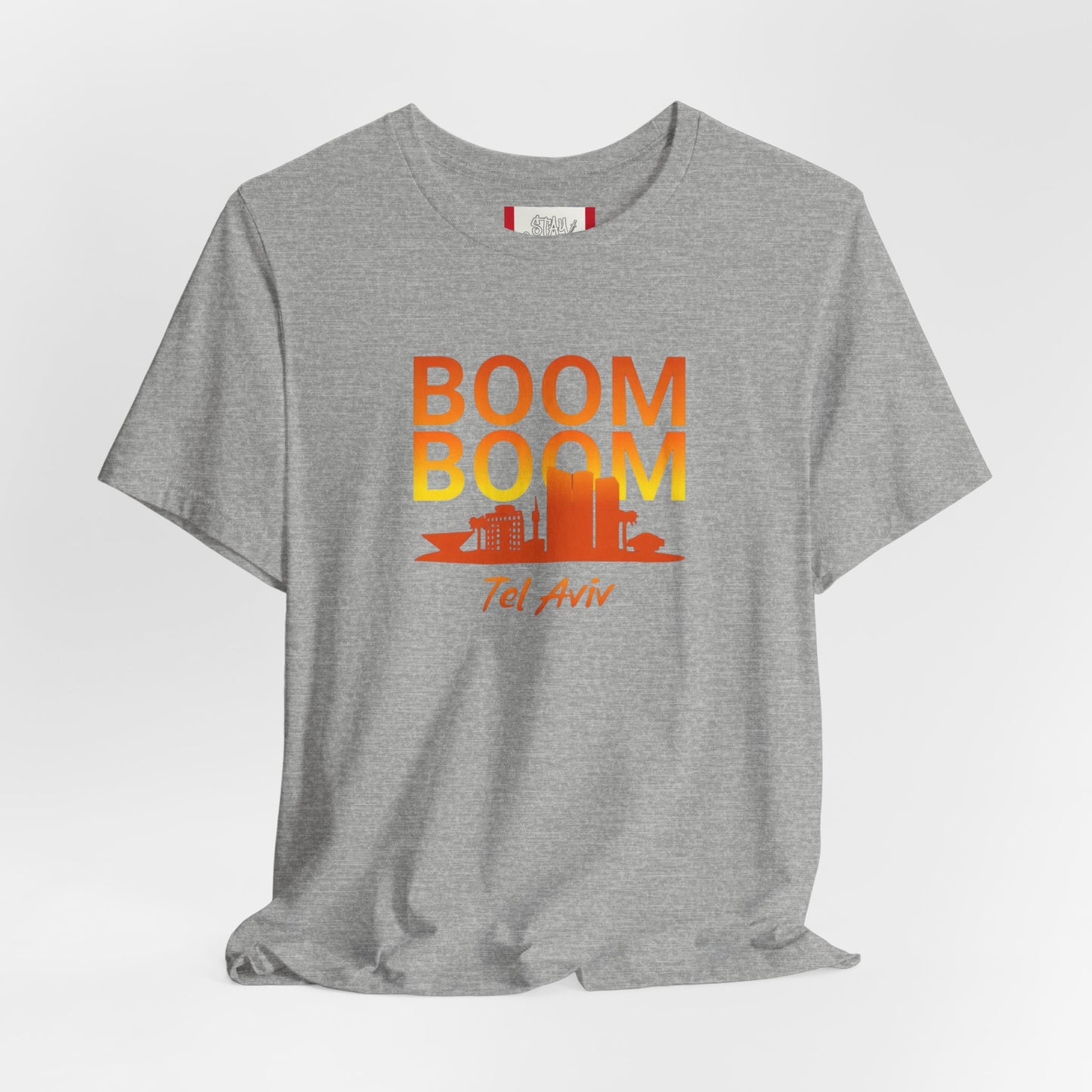 Propaganda T‑Shirt — BOOM BOOM Tel Aviv Skyline