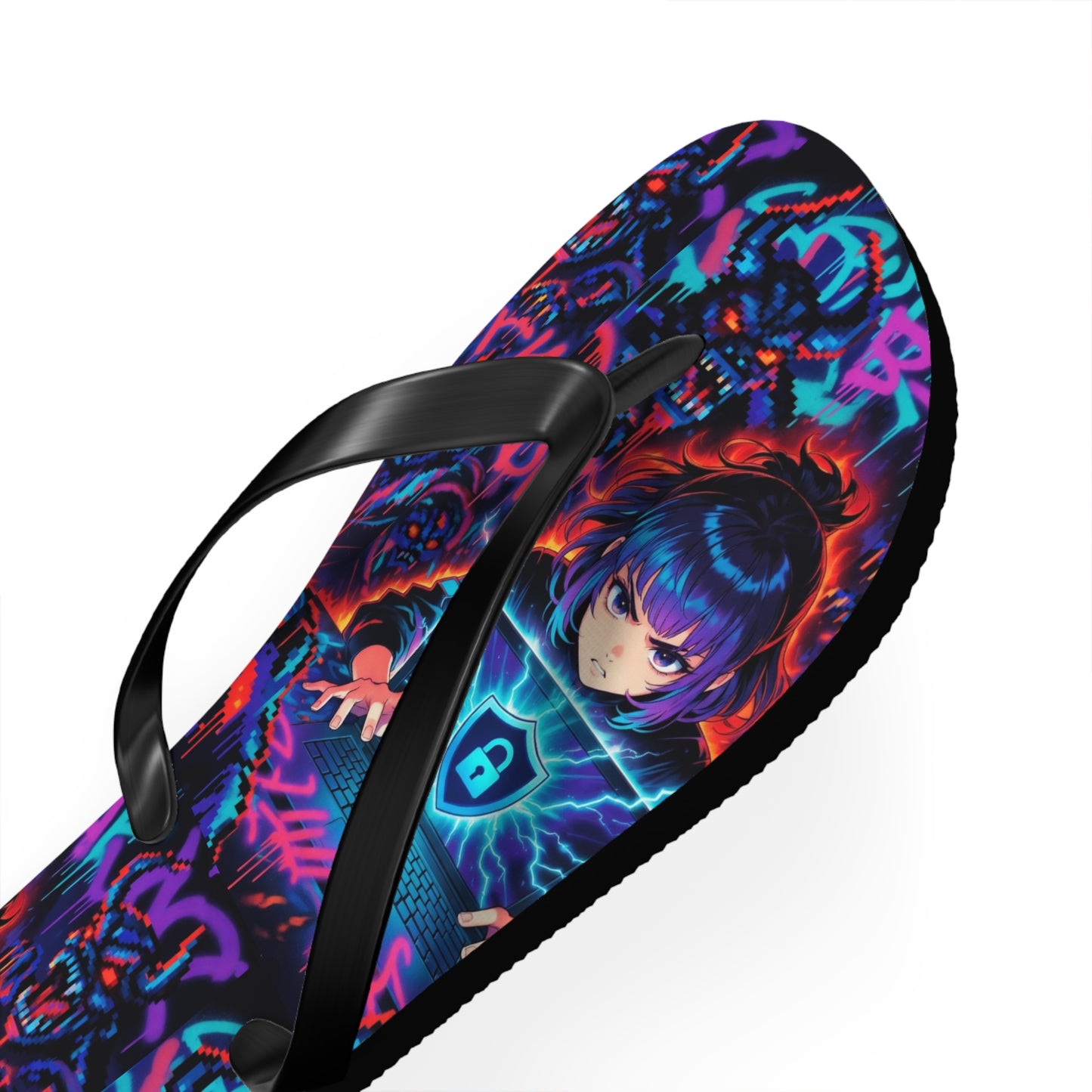 VPN Beach Flip Flops – Cyber Attack