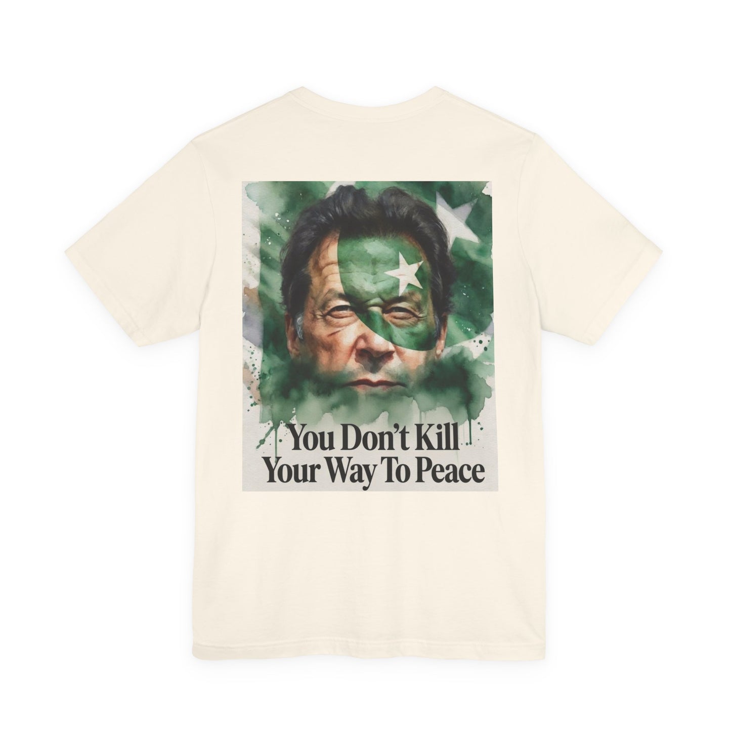 Back Print T‑Shirt — HERO OF PAKISTAN