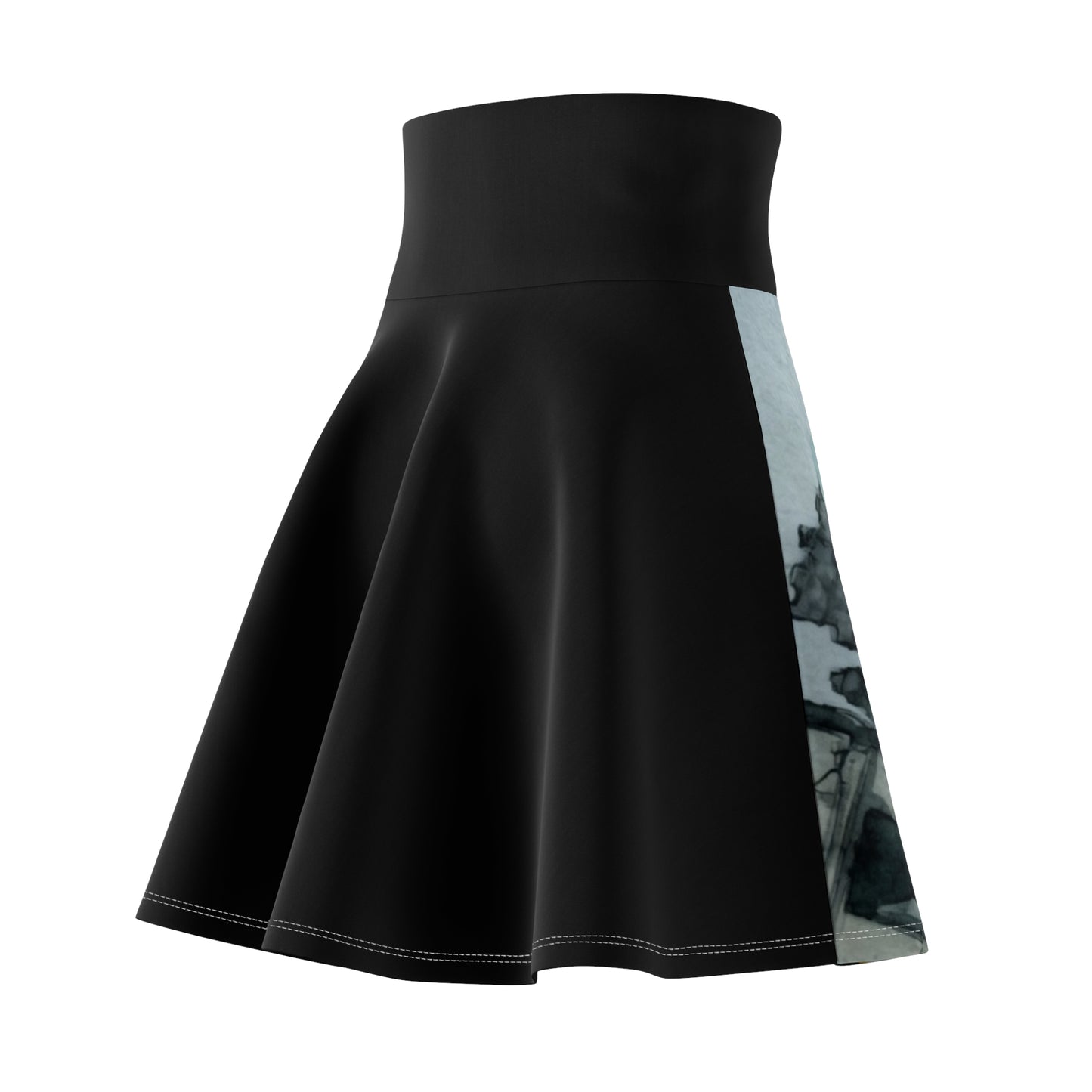 Women's Skater Skirt — Flower Shooting Day