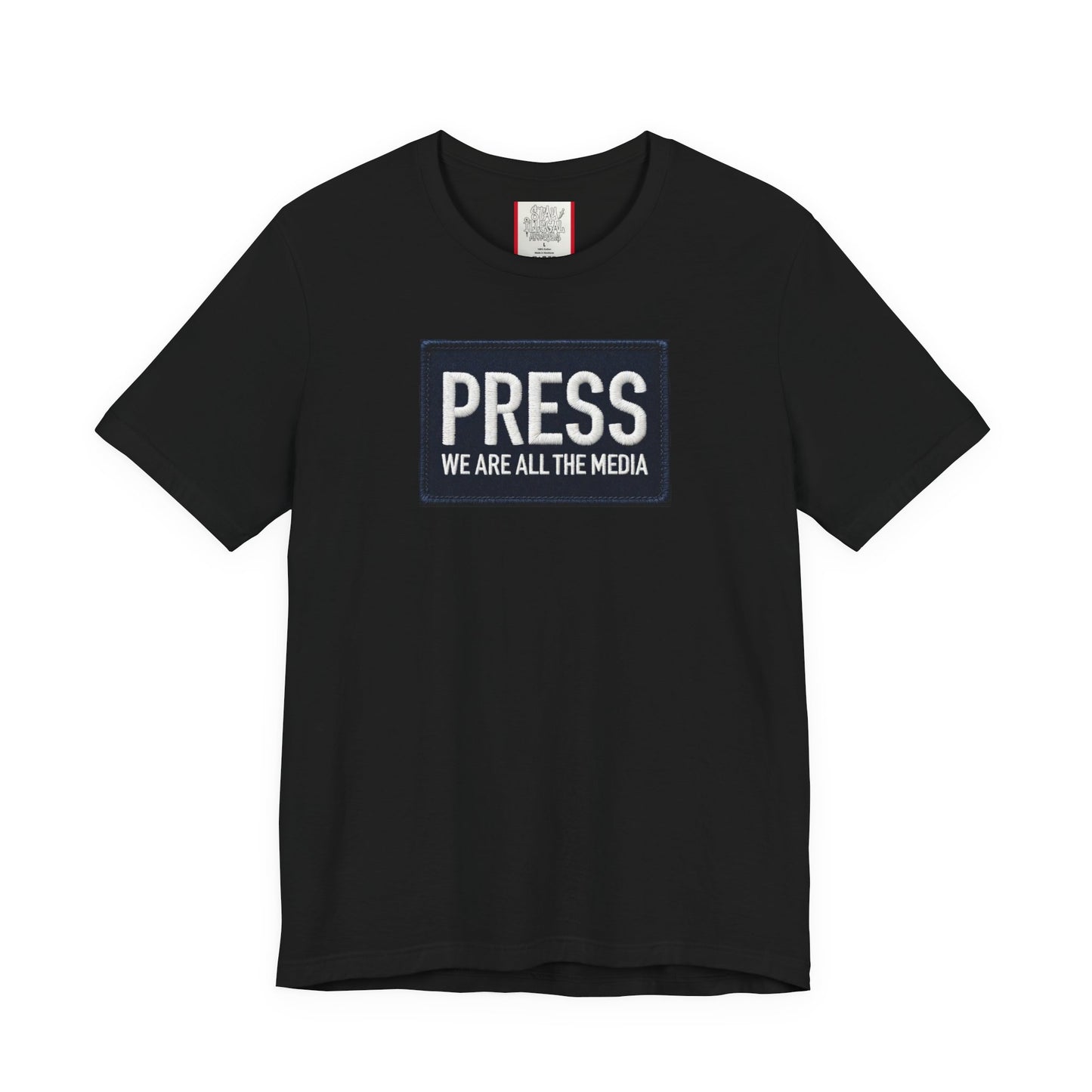 T‑shirt de protestation — NOUS SOMMES TOUS LA PRESSE