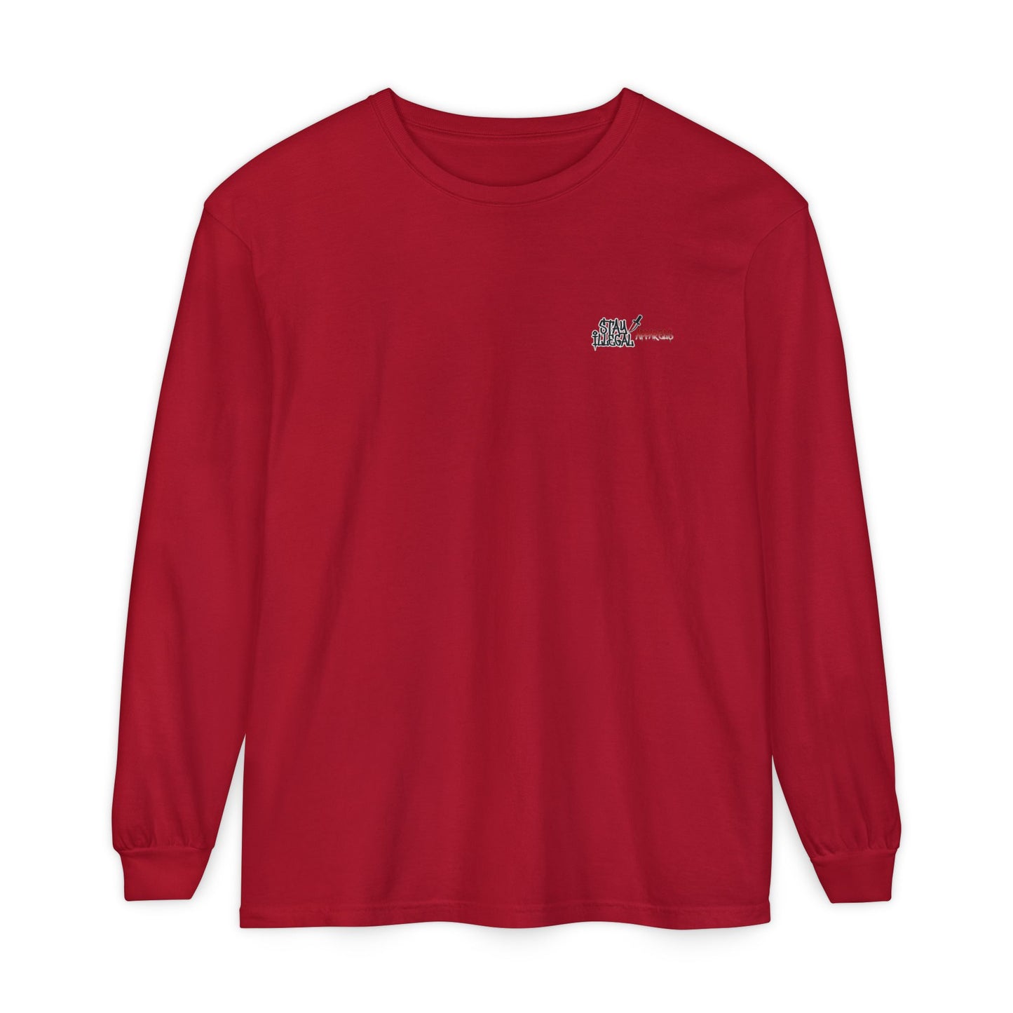 Stay Illegal Isignia - Plain Colour Long Sleeve Tee