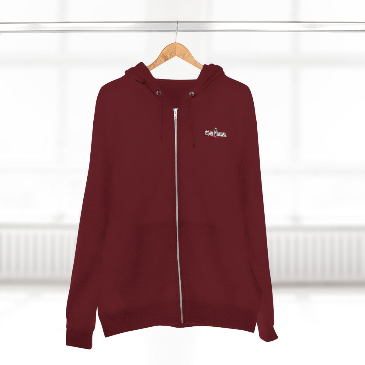 Hooded Rebel — Stay Illegal Zip Hoodie