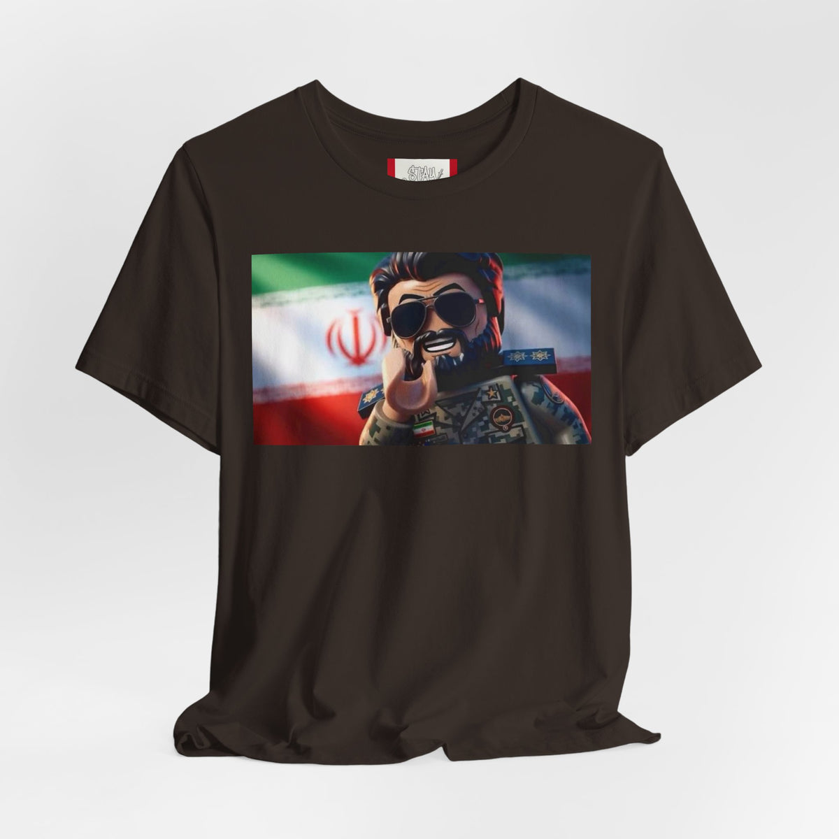 Propaganda T‑Shirt — IRAN LEGOS — IRGC Come Closer