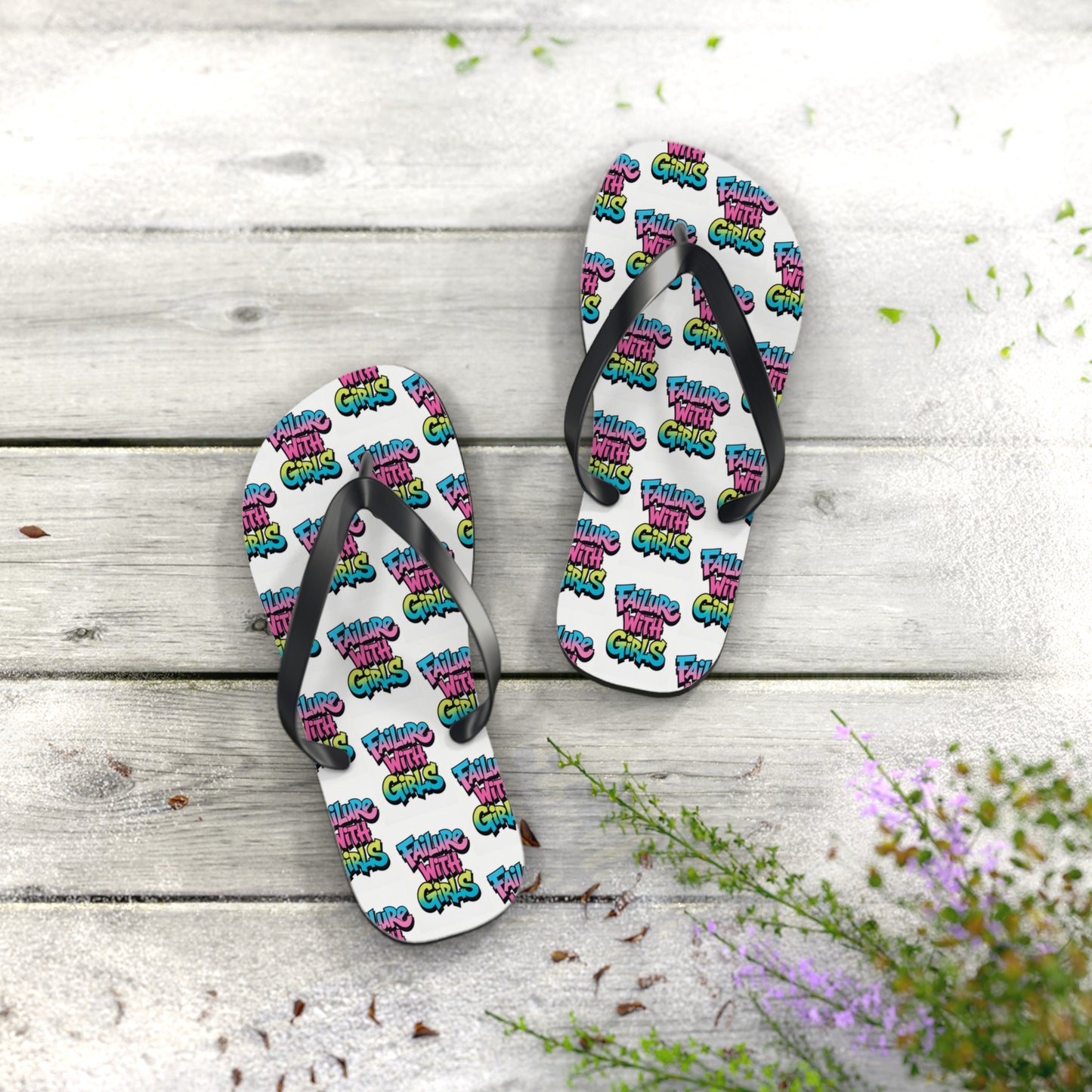 Failure With Girls Flip Flops – Protest Girls