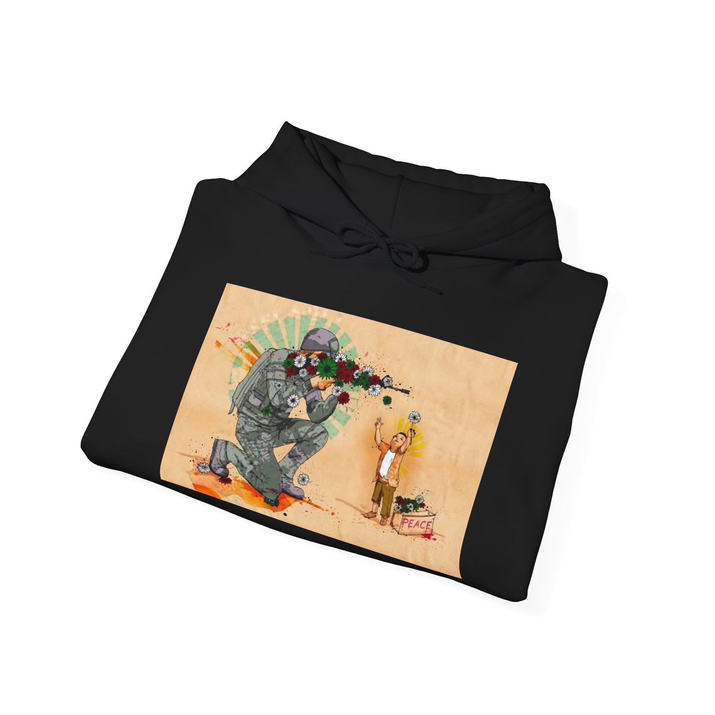 Stay Illegal Graffiti Hoodie - Flower Shooter