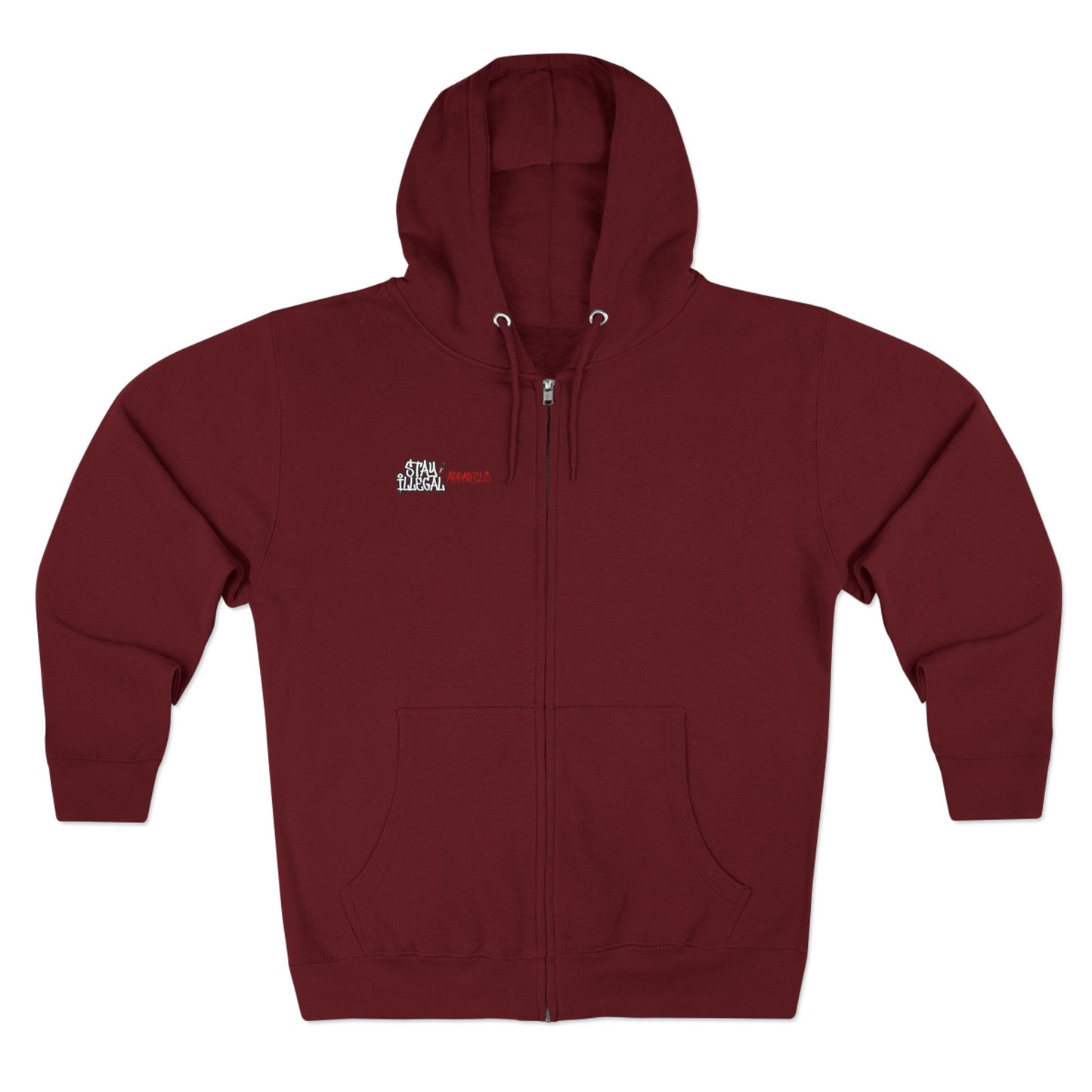 Copy of Plain Insignia - Stay Illegel Zip Hoodie