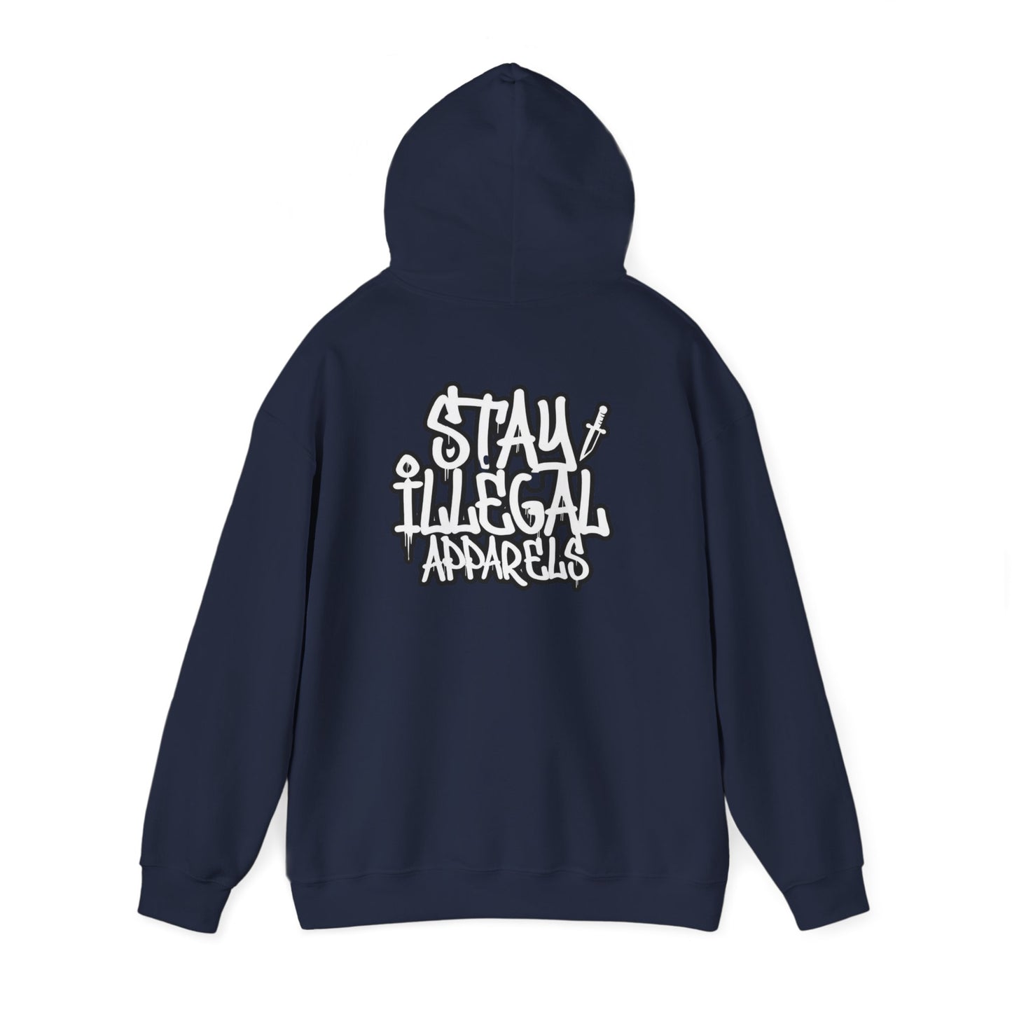 Stay Illegal Graffiti Hoodie - Flower Shooter