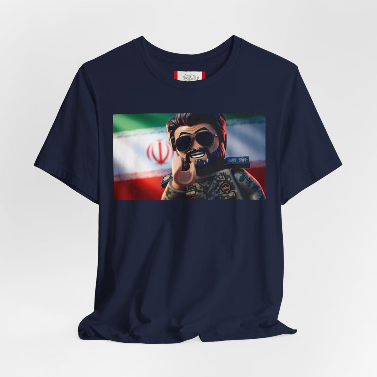 Propaganda T‑Shirt — IRAN LEGOS — IRGC Come Closer