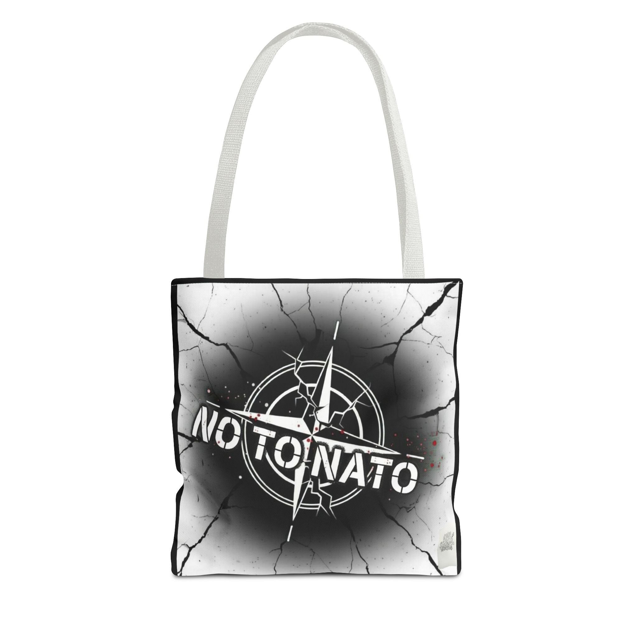 Compass Tote Bag — "NO To NATO / Het NATO" English/Russian