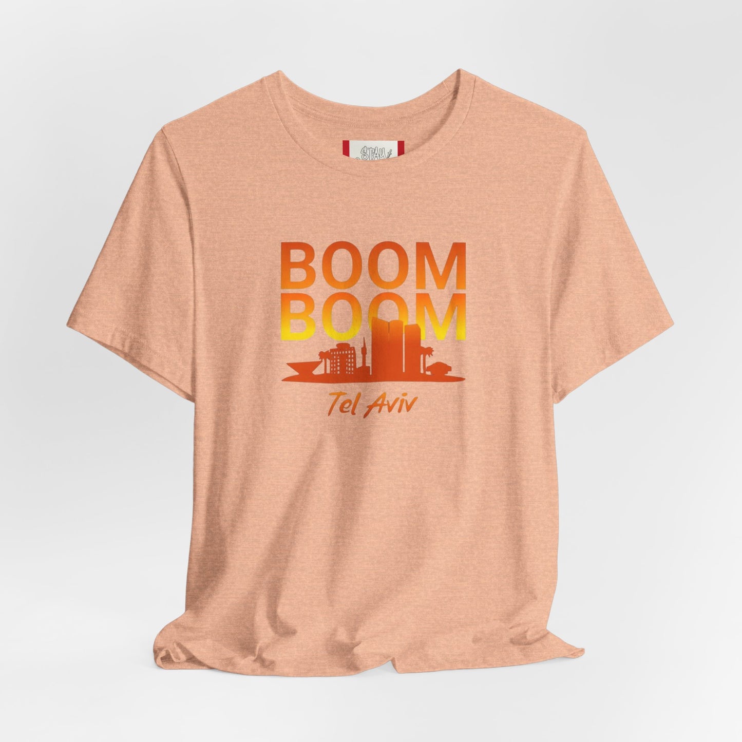 Propaganda T‑Shirt — BOOM BOOM Tel Aviv Skyline