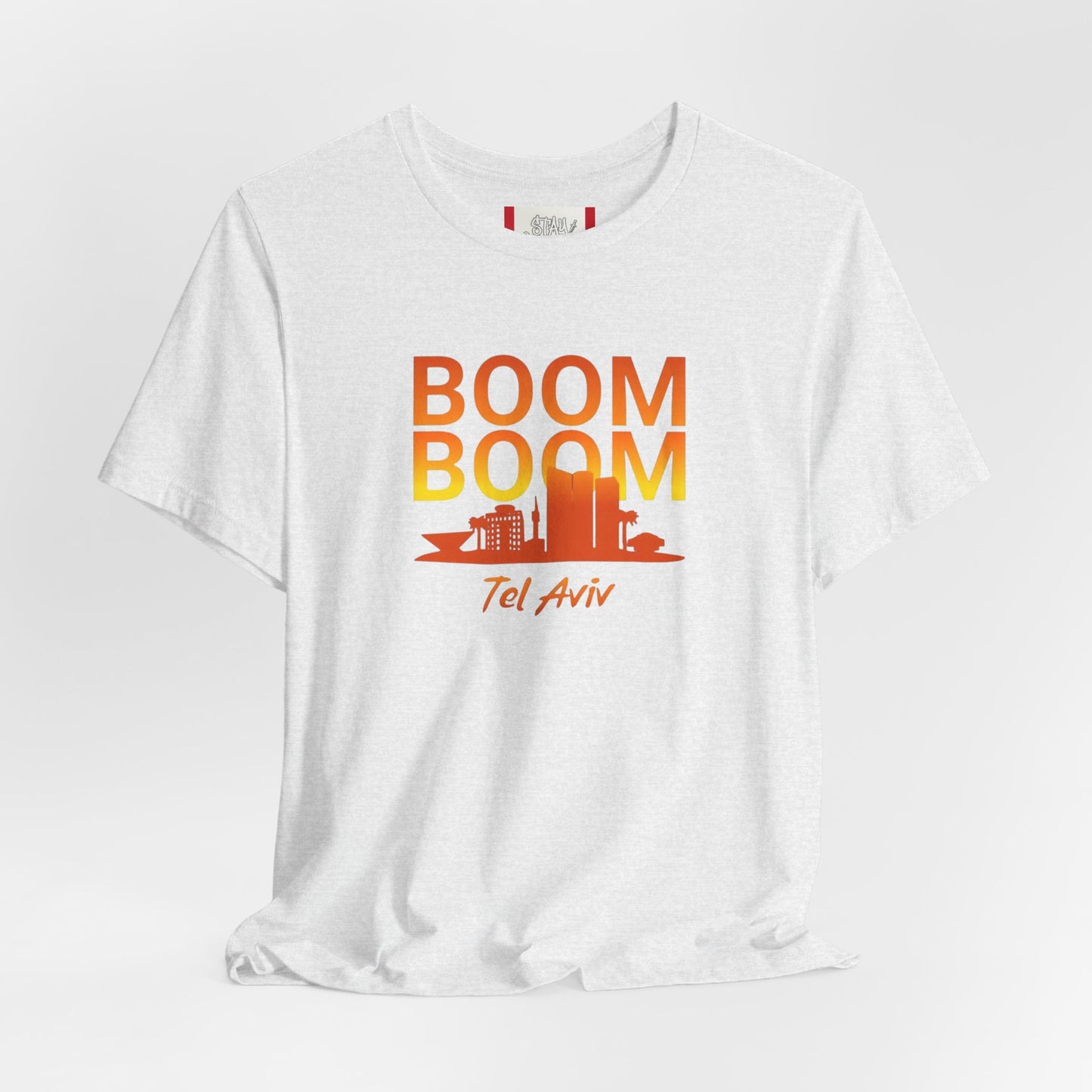 Propaganda T‑Shirt — BOOM BOOM Tel Aviv Skyline