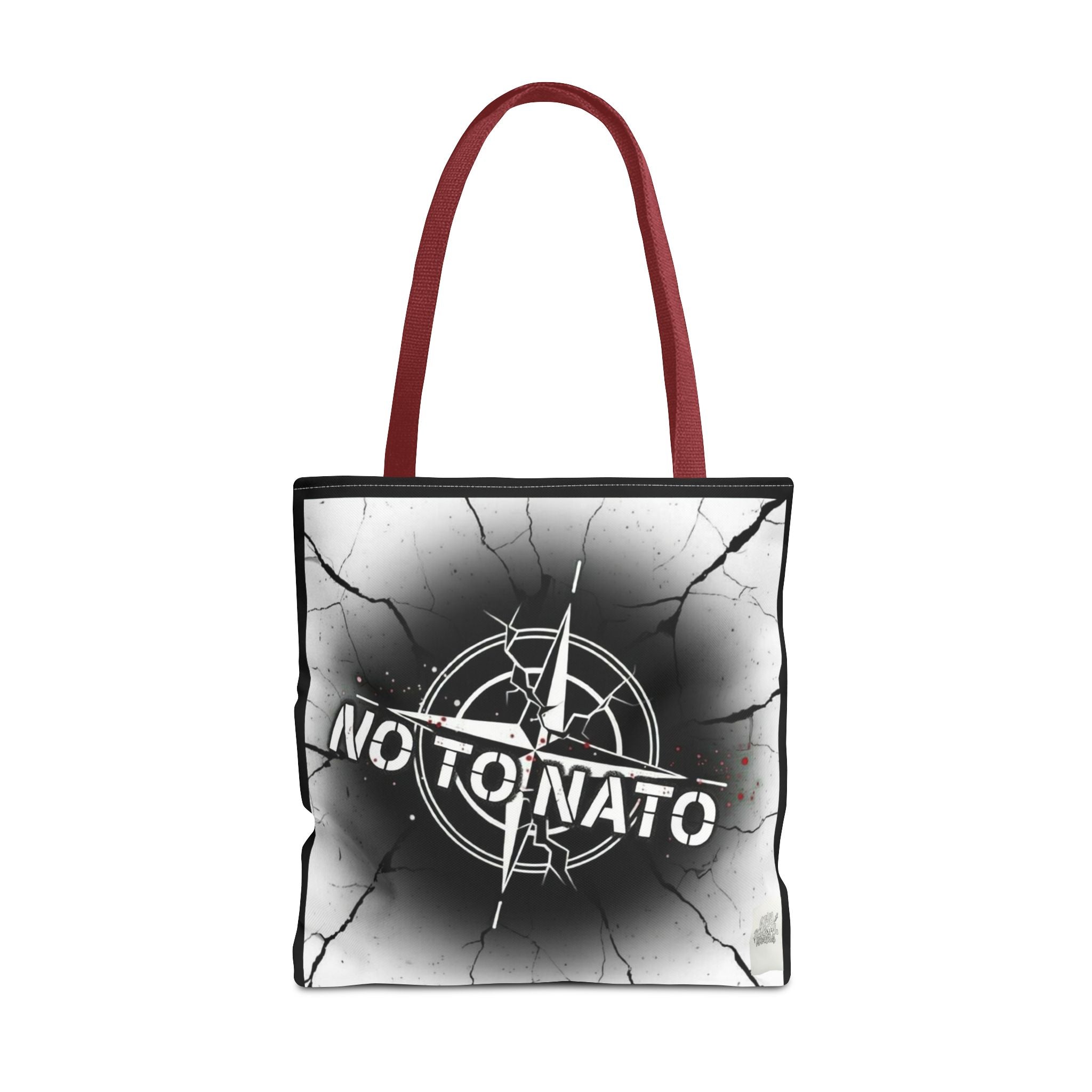Compass Tote Bag — "NO To NATO / Het NATO" English/Russian
