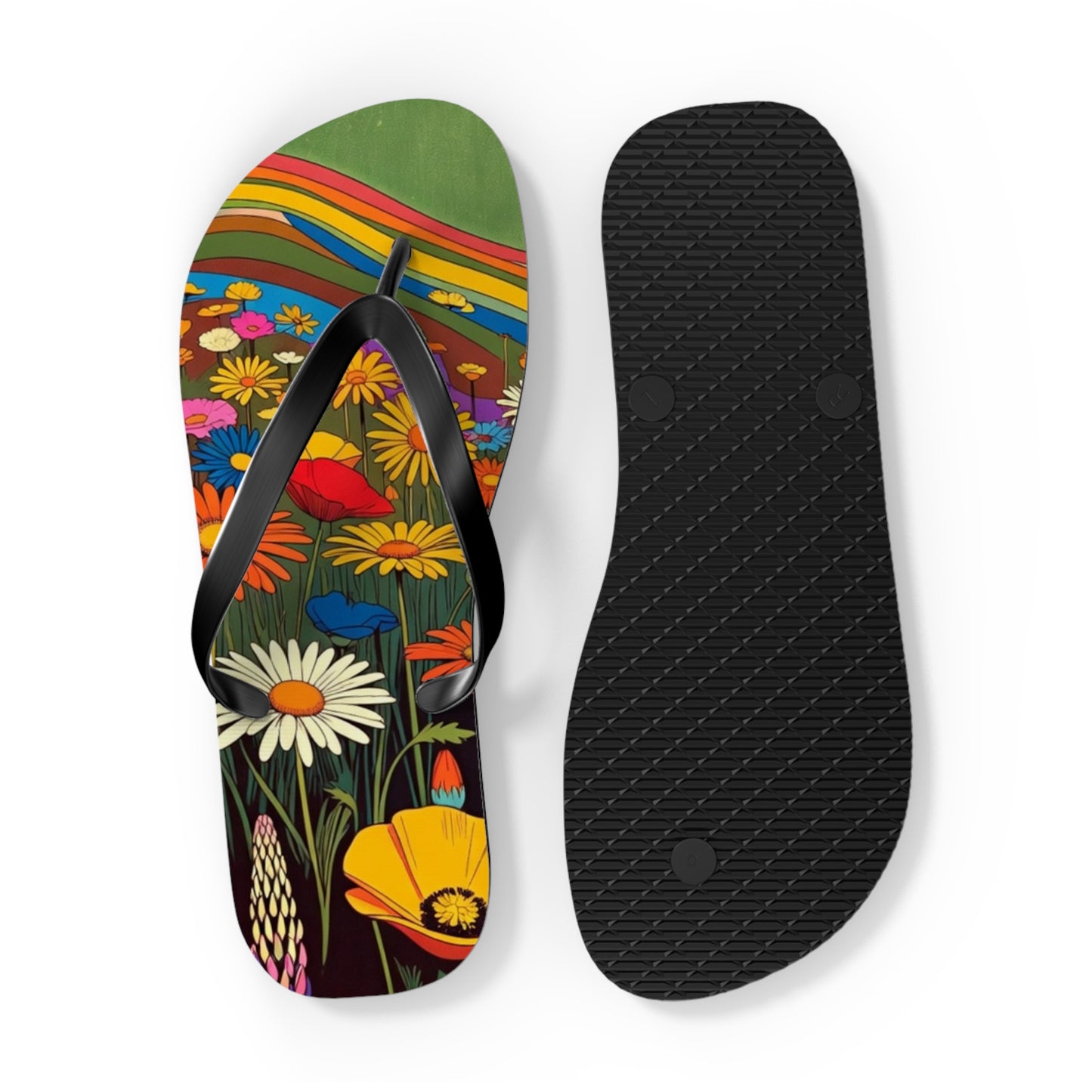 Flower Flip Flops – Fields Of Elysium