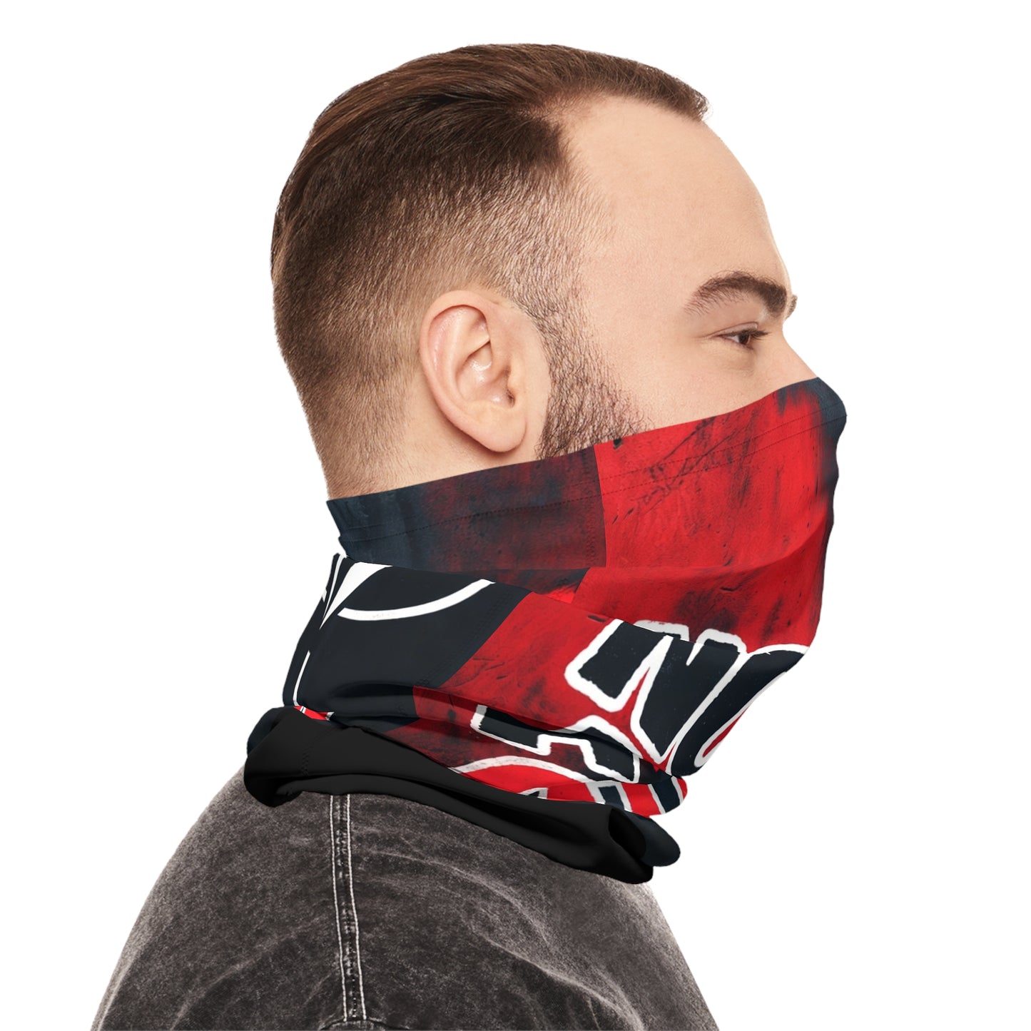 NO A OTAN - Lightweight Neck Gaiter/Red/Spanish
