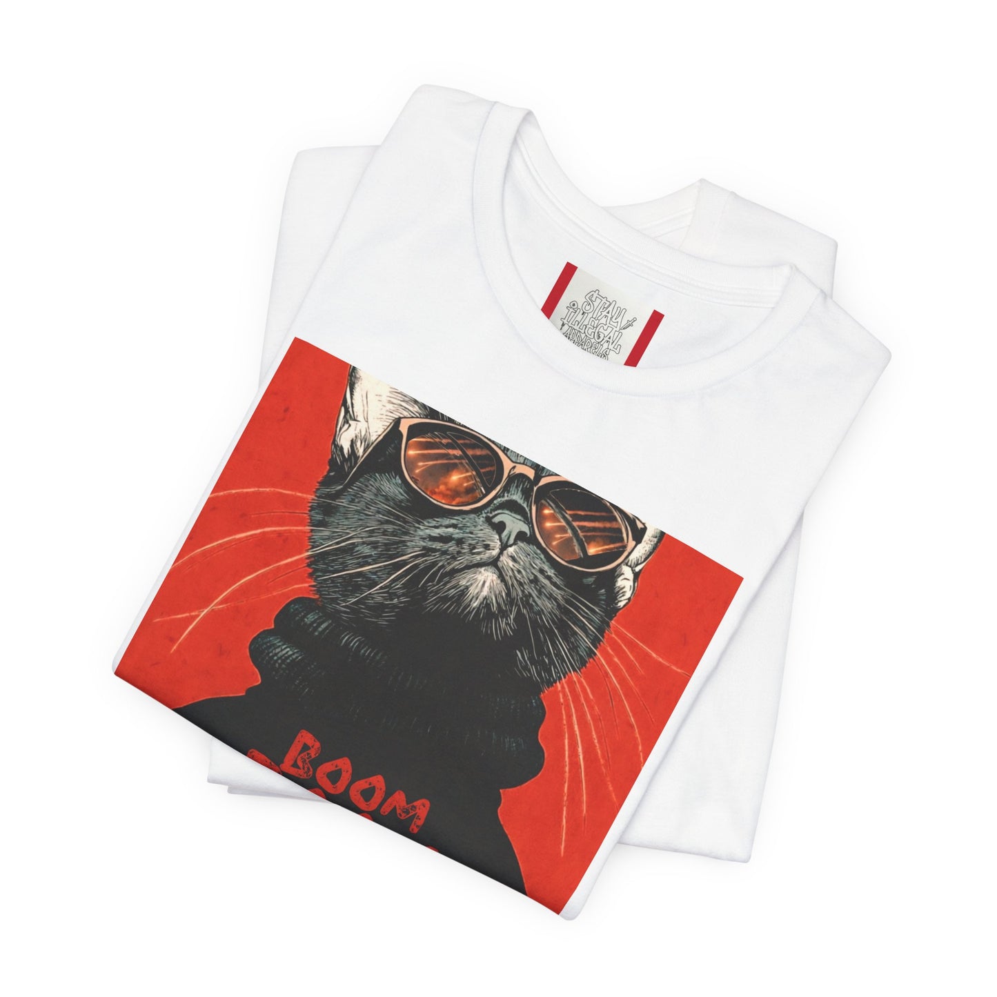 Propaganda T‑Shirt — BOOM BOOM Tel Aviv Cat