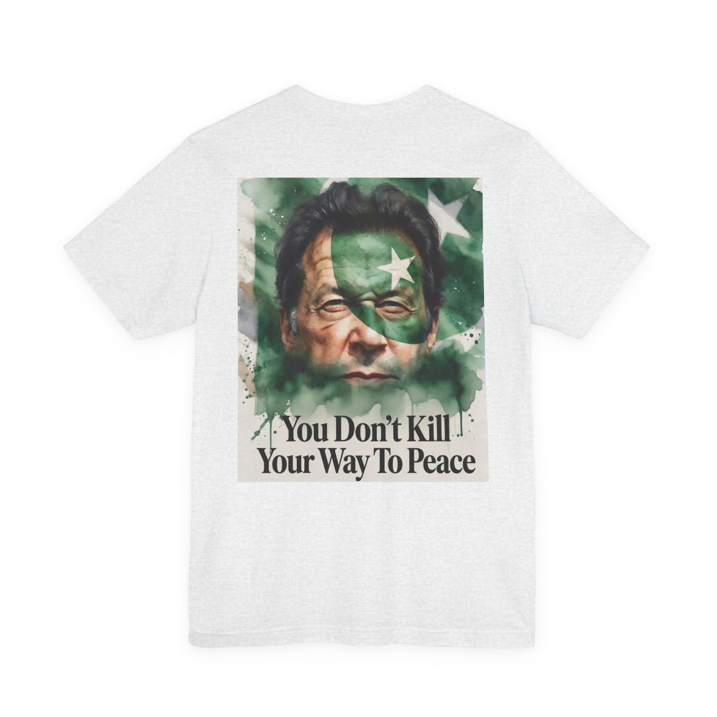 Back Print T‑Shirt — HERO OF PAKISTAN