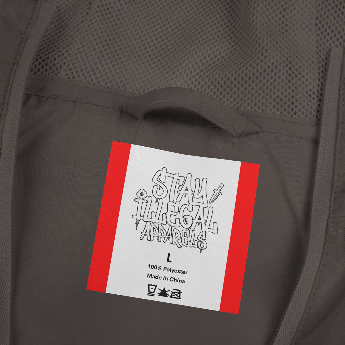 Windbreaker Jacket — Plain Insignia Uni-Sex Windbreaker