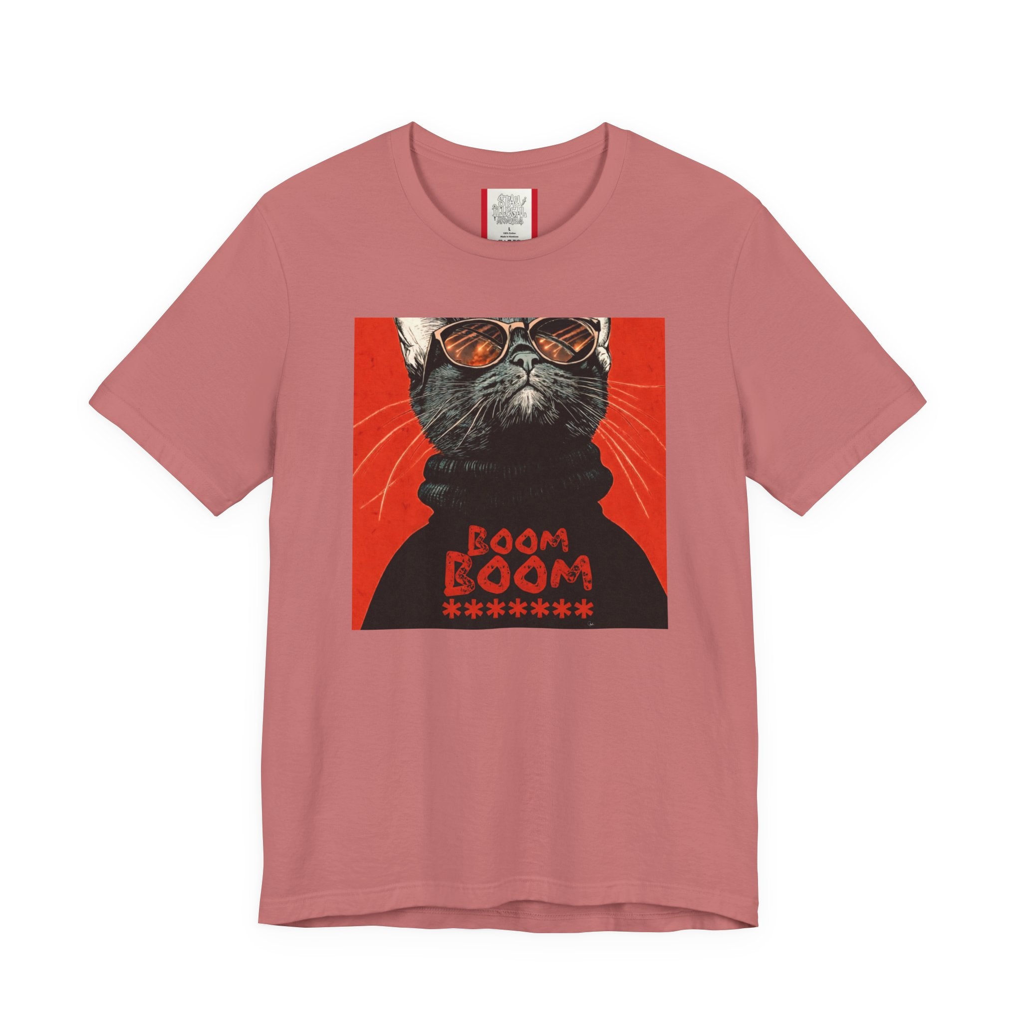 Propaganda T‑Shirt — BOOM BOOM Tel Aviv Cat